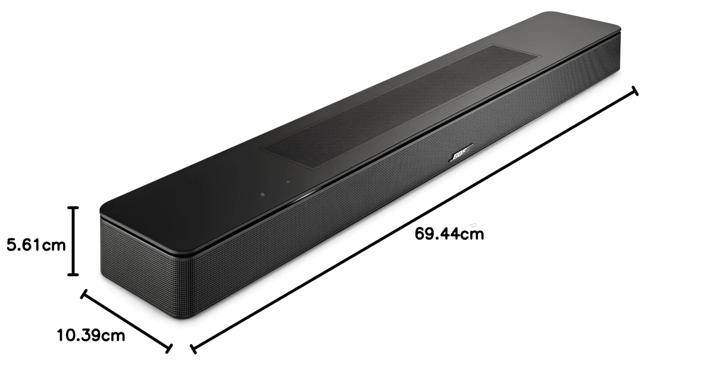 Bose Barre de Son Intelligente Dolby Atmos Bluetooth avec Alexa, Compatible Google Assistant, Noir