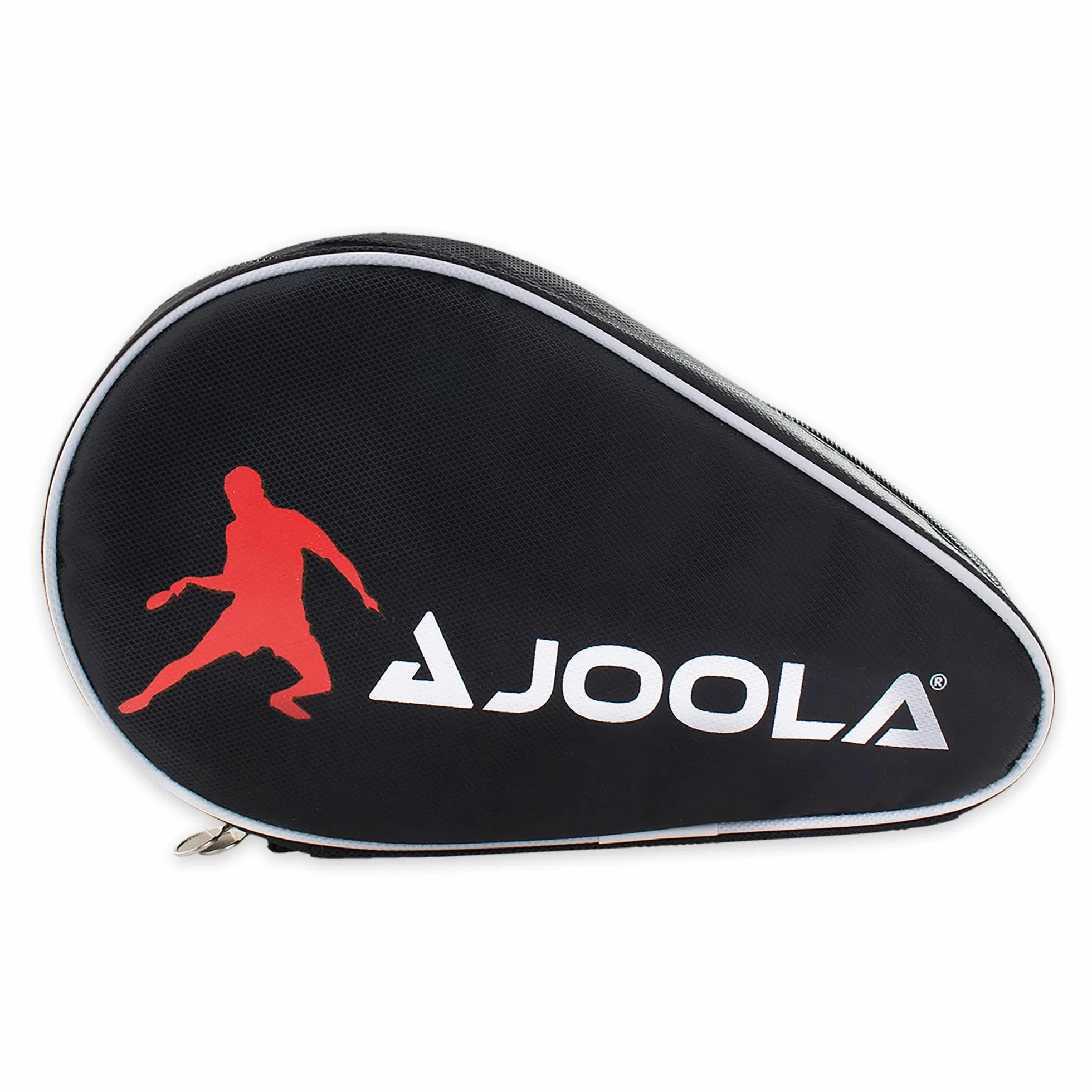 JOOLA Housse de Raquette de Tennis de Table imperméable 2 Sacs Noire Rouge 28x17x4 cm