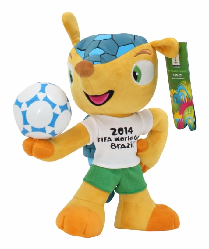 Fuleco 28 cm Mascotte en peluche Coupe du monde de football 2014 Brésil