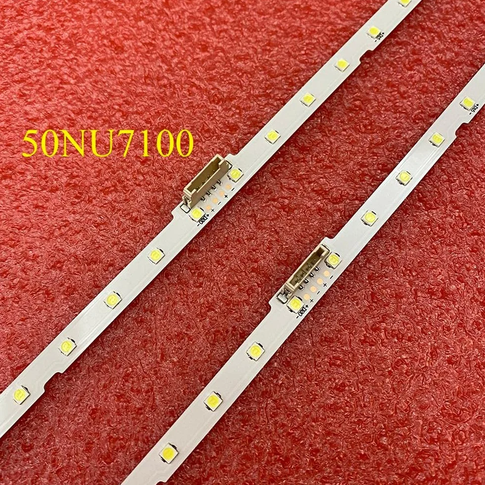 Lot de 2 Bandes LED pour téléviseur Samsung UE50NU7025K UN50NU6950 UE50RU7090U UE50NU7470U UN50NU7100 UE50NU7100 UE50NU7020 50NU7100 UN50NU6900