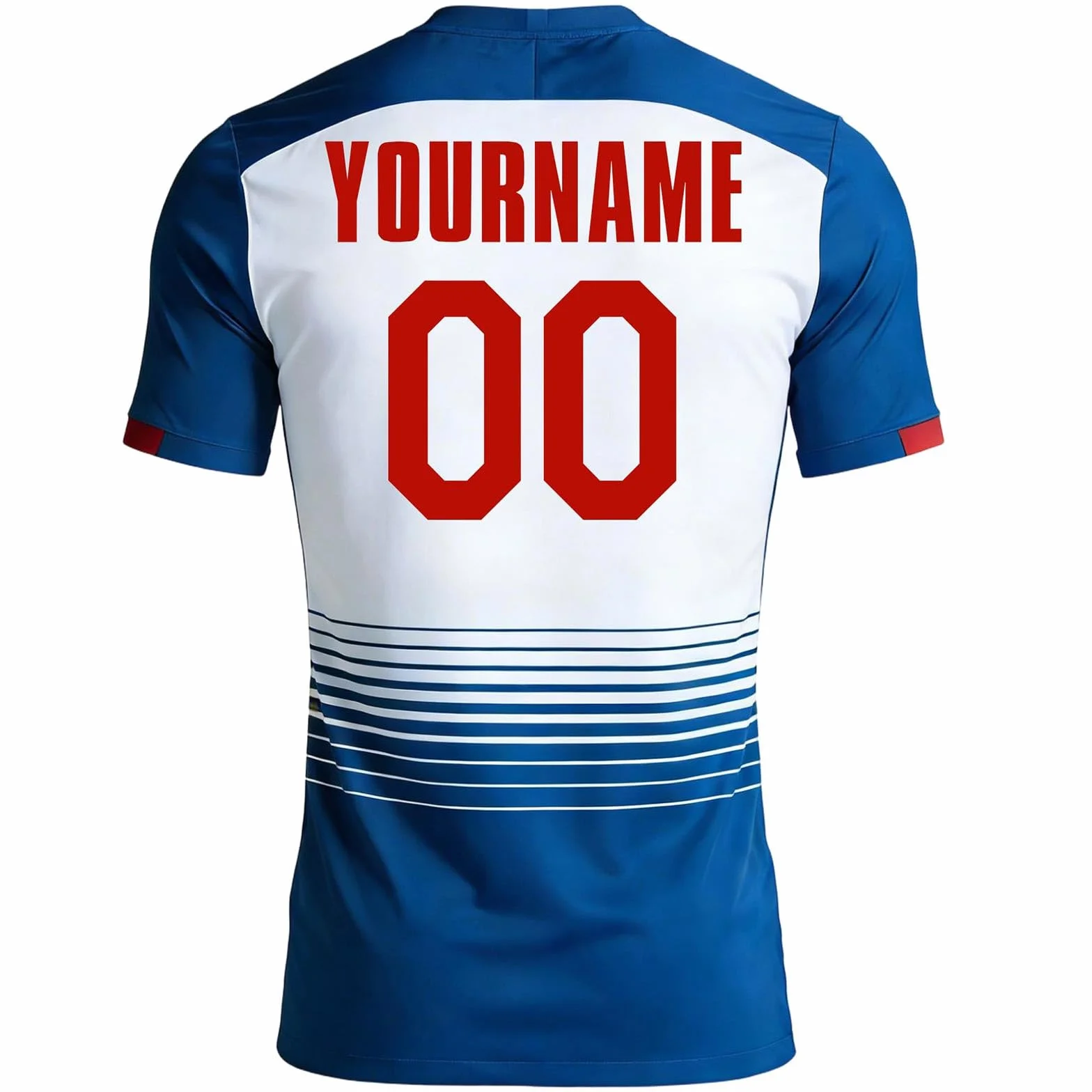 Maillot de Foot Adulte Enfant Personnalisé 2026 - Maillot Équipe avec Nom Numéro Homme Femme T-Shirt Football Domicile Extérieur