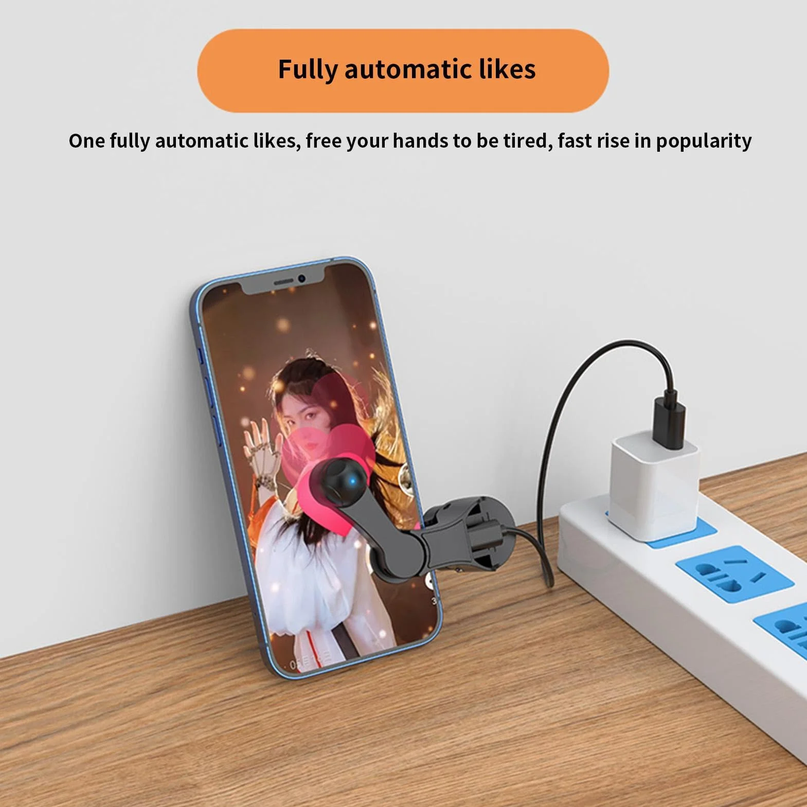 Simulé Finger Clicker pour Jeu - Clicker Automatique pour Téléphone | Outil D'automatisation D'écran Tactile Pour Jeux Et Diffusions En Direct, Clicker automatique d'écran pour smartphone applications