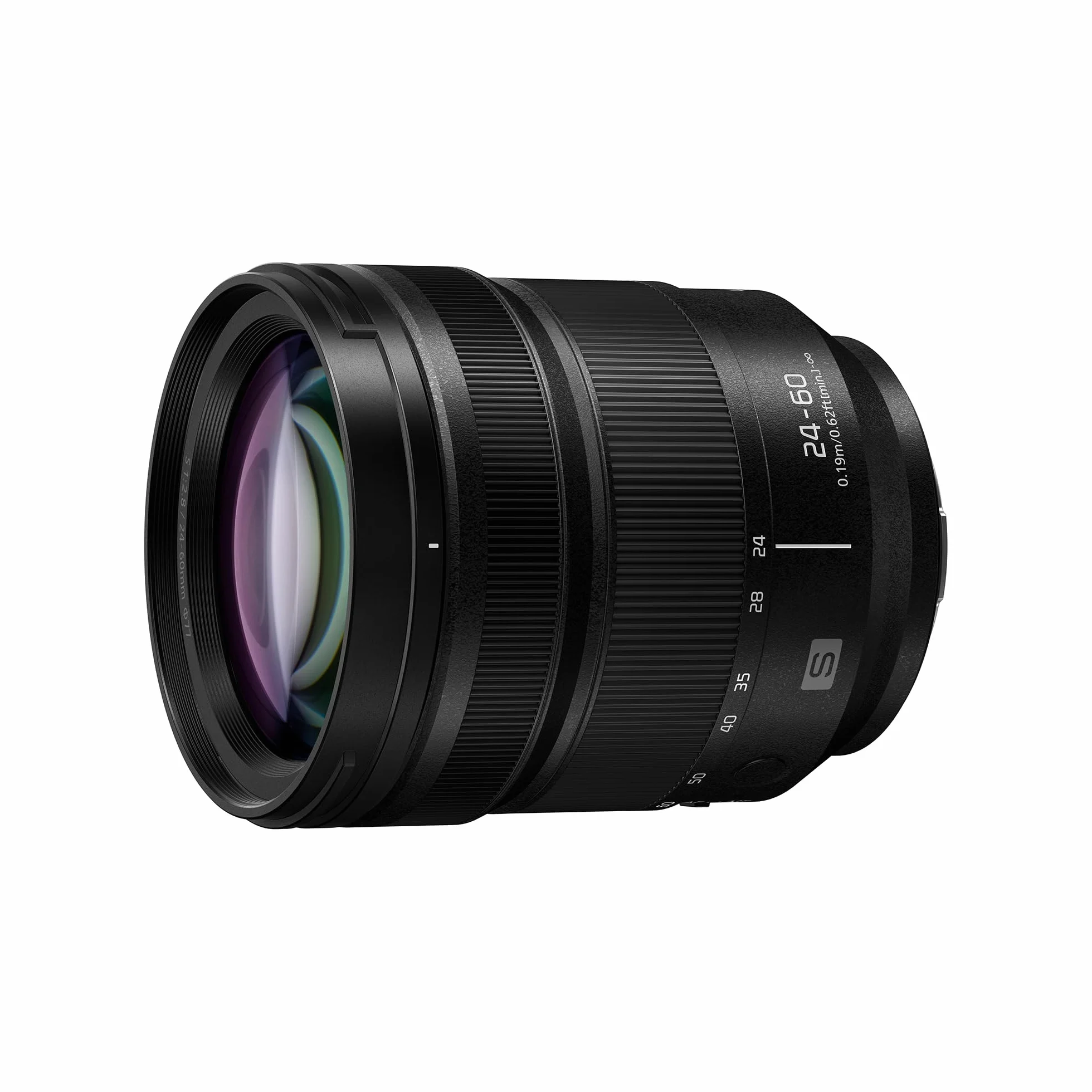 Panasonic Lumix S 24-60mm F2.8 Objectif Plein Format S-R2460 Grand Angle Tropicalisé Noir Monture L