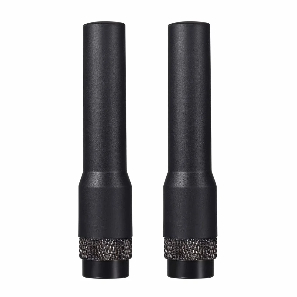 Bingfu Antenne Radio BaoFeng VHF UHF 144/430MHz Bi-Bande SMA Mâle Souple pour BaoFeng UV-3R Icom Vertex Standard Horizon Marine Radioamateurs Radio Bidirectionnelle Portable, Paquet de 2