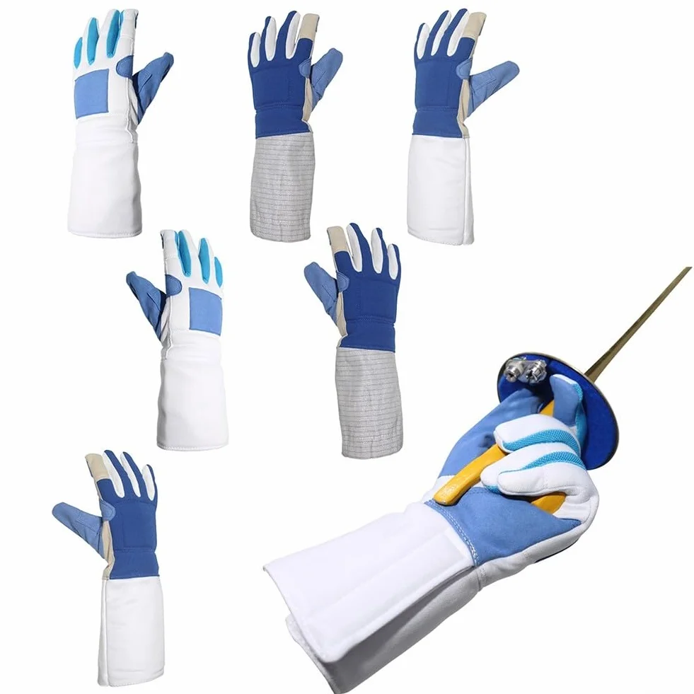 DAZZLEEX Gants d'escrime antidérapants résistants à la déchirure XXS-XXL