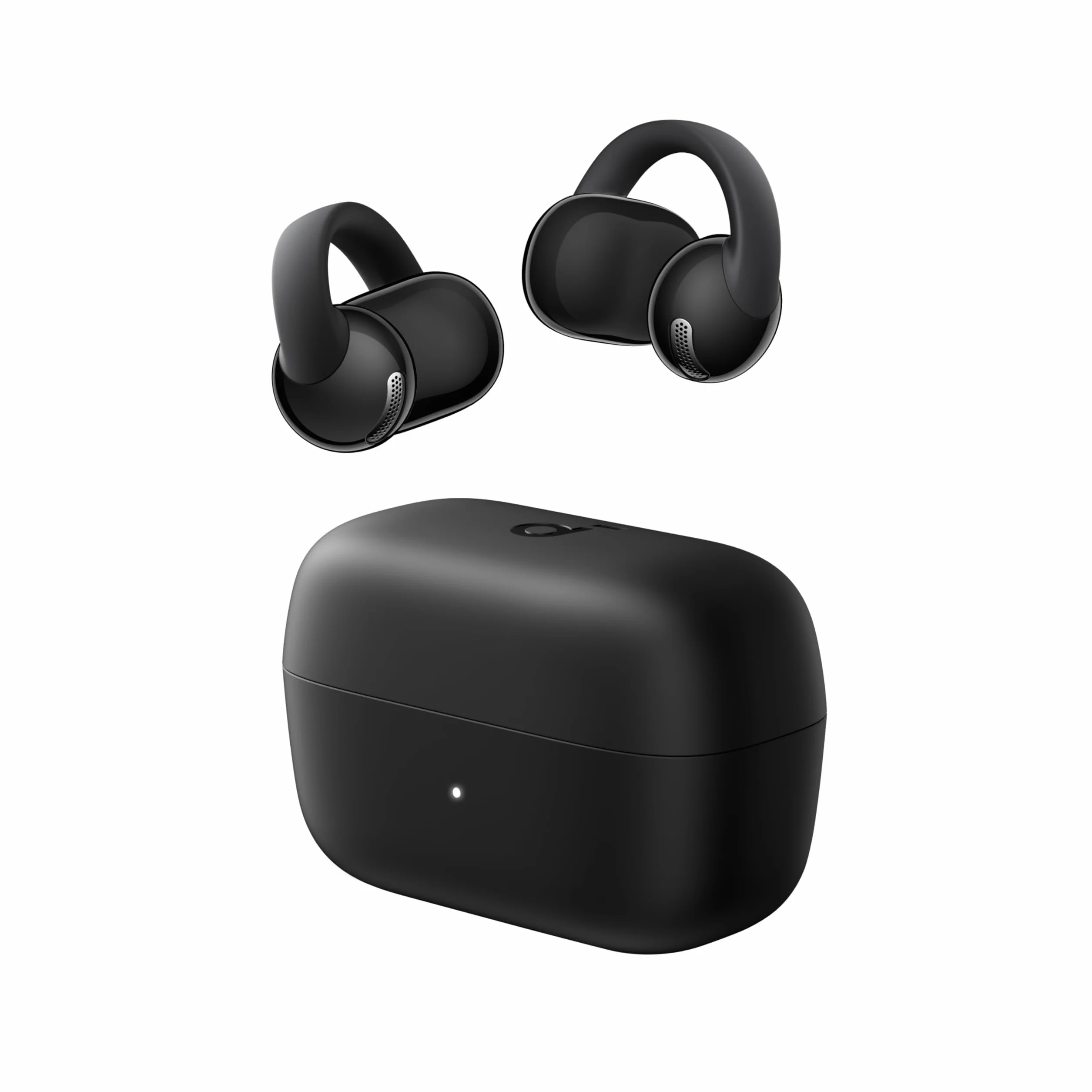 Soundcore C50i par Anker, écouteurs à Oreilles Libres, Clips, Confort Ultime, FlexiClip, transducteurs 12 mm, Basses puissantes, appels IA Nets, 28 h d’autonomie, Hi-Res, IP55, Bluetooth 6.0 (Noir)
