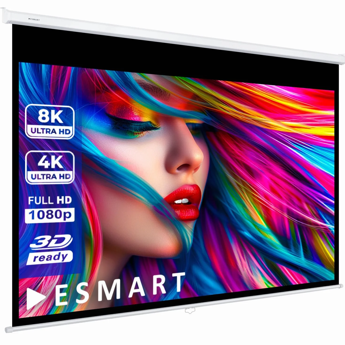 ESMART MIROLO Écran de Projection Manuel 203 x 114 cm (92") 16:9 Home Cinéma