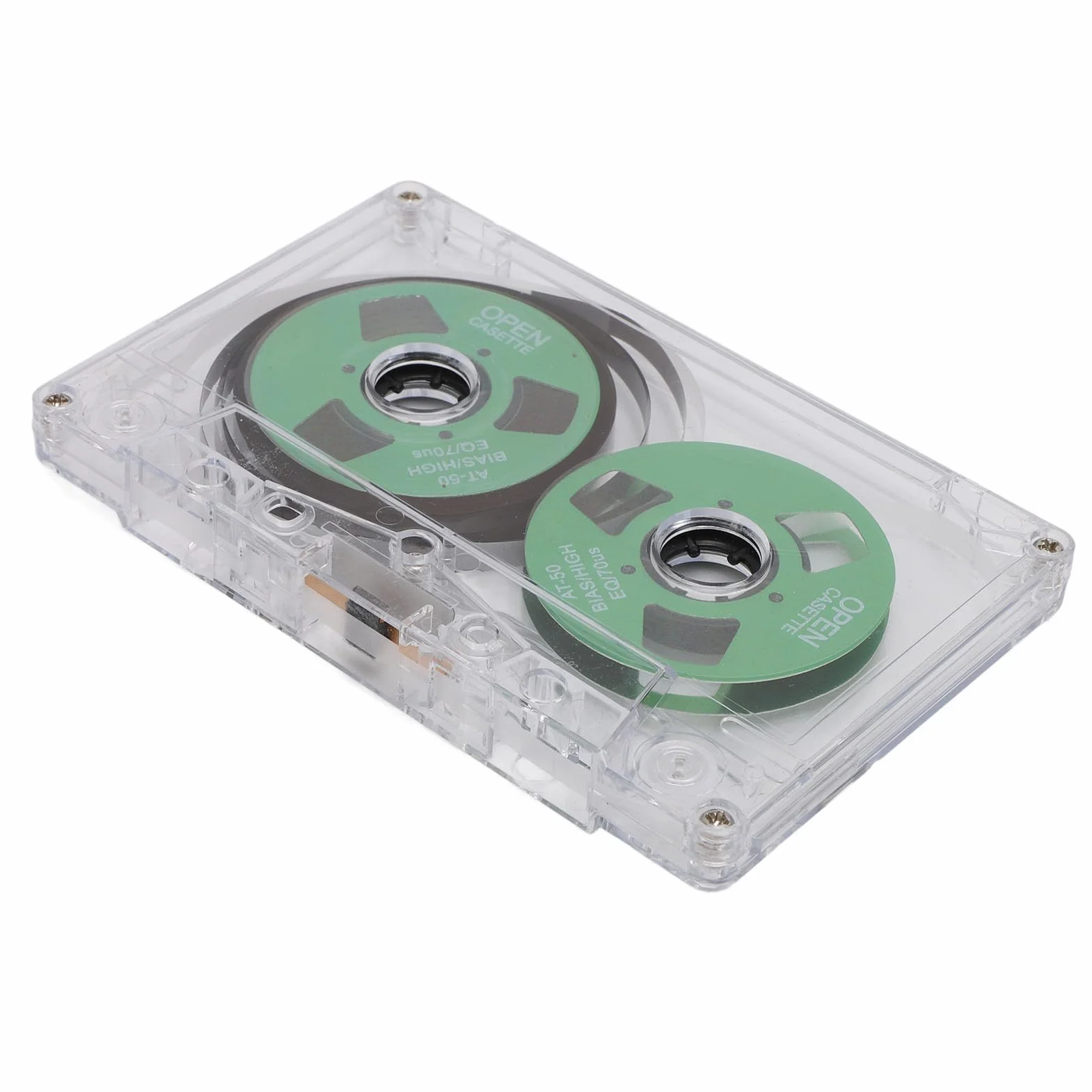 Cassette Vierge Bobine à Bobine, Cassette Audio Double Face Métal 50 Min