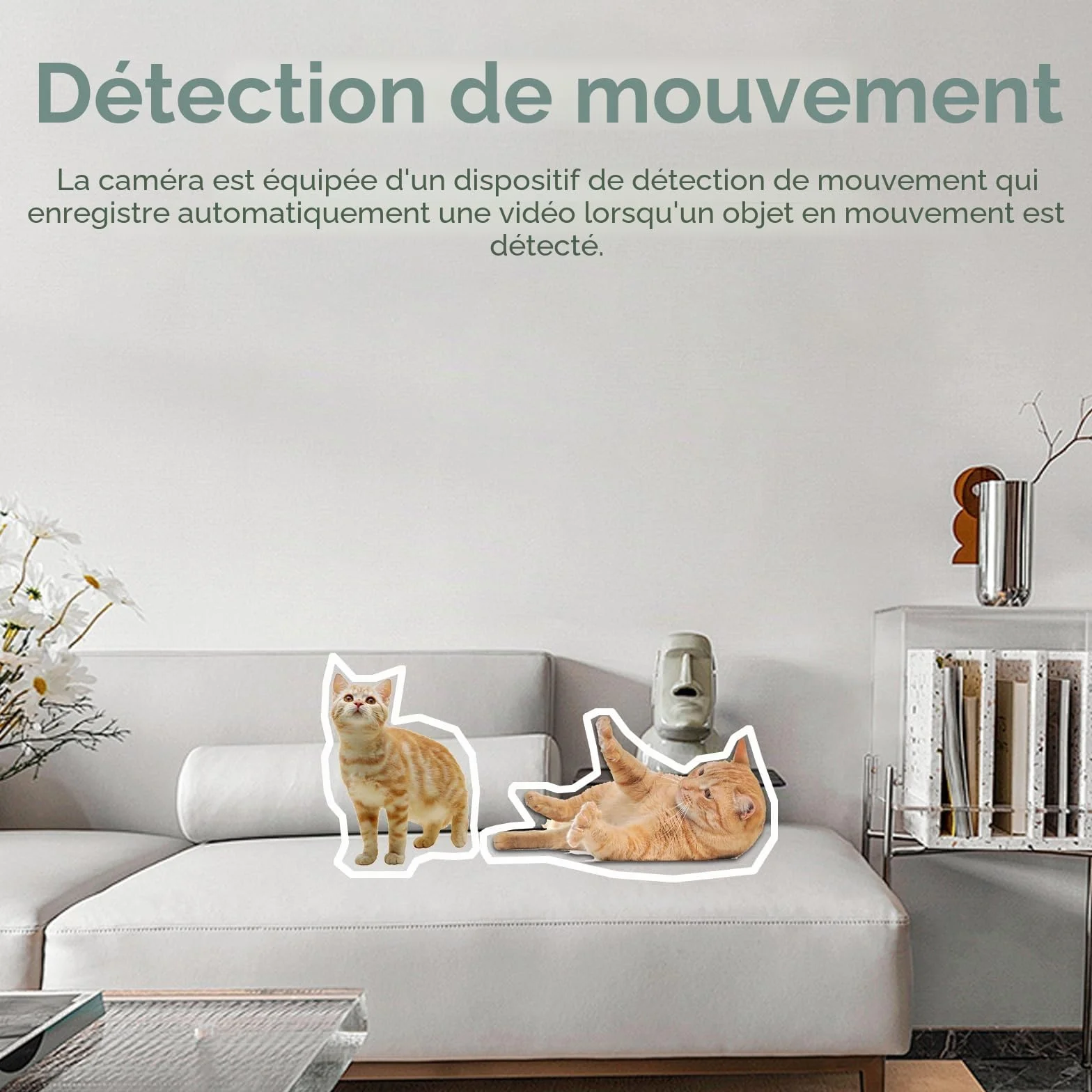 Caméra espion horloge 1080P HD Enregistreur vidéo avec détection de mouvement Enregistrement en boucle Caméra de sécurité intérieure Mini caméra cachée pour la maison, sans fonction WiFi