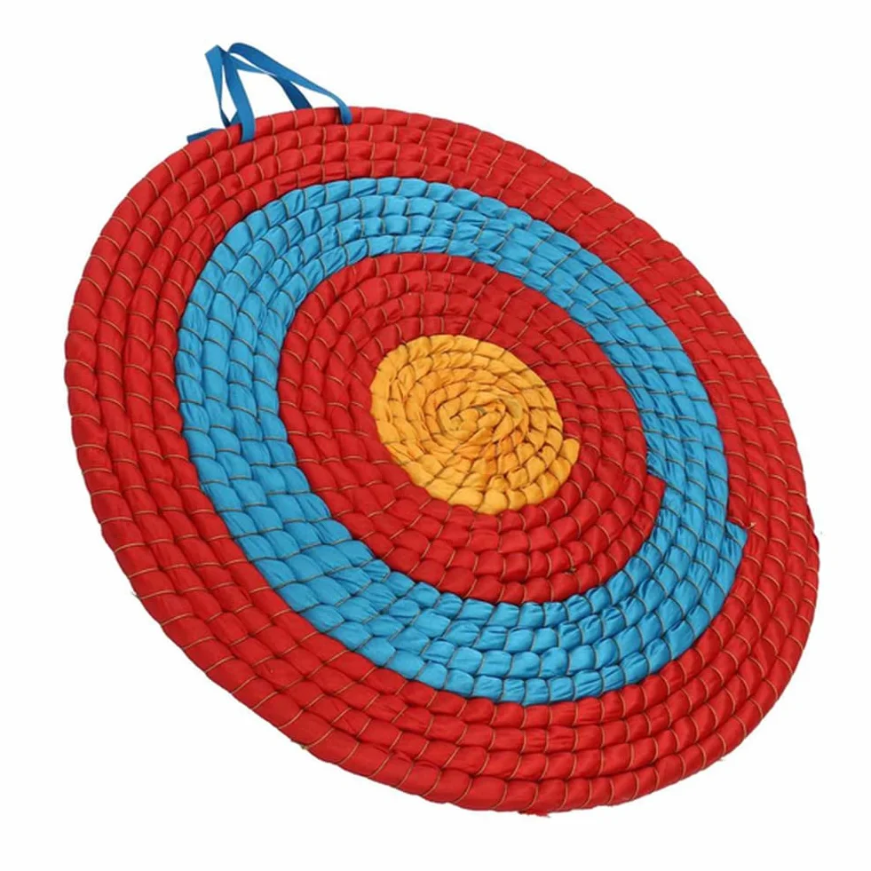 Cible de tir à l'arc Traditionnelle en Paille Solide Faite à la Main