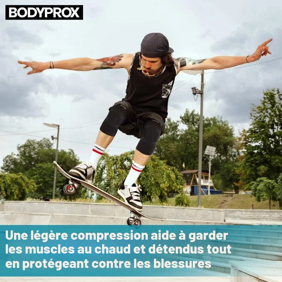 Bodyprox Genouillères de protection épais éponge antidérapant