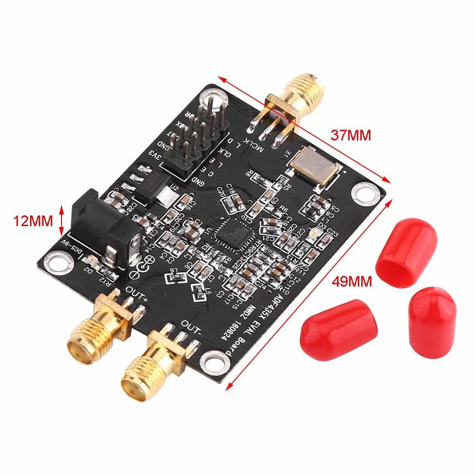 ADF4351 PLL Synthétiseur de Fréquence Carte de Développement RF 35M-4.4GHz Générateur de Signal Test électrique