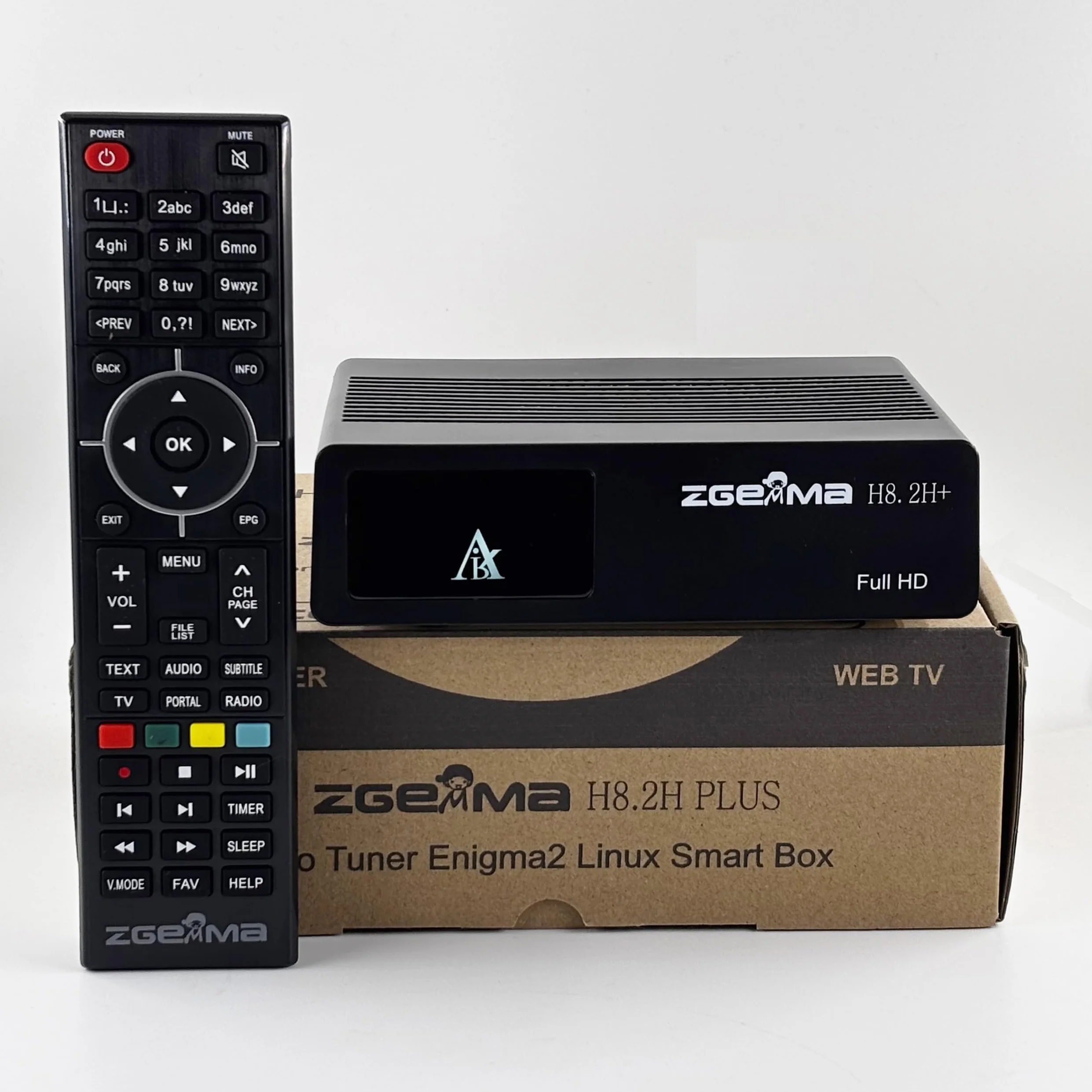 Zgemma H8.2H Plus HEVC H.265 Satellite TV Receiver DVB S2 DVB C T2 Free to Air