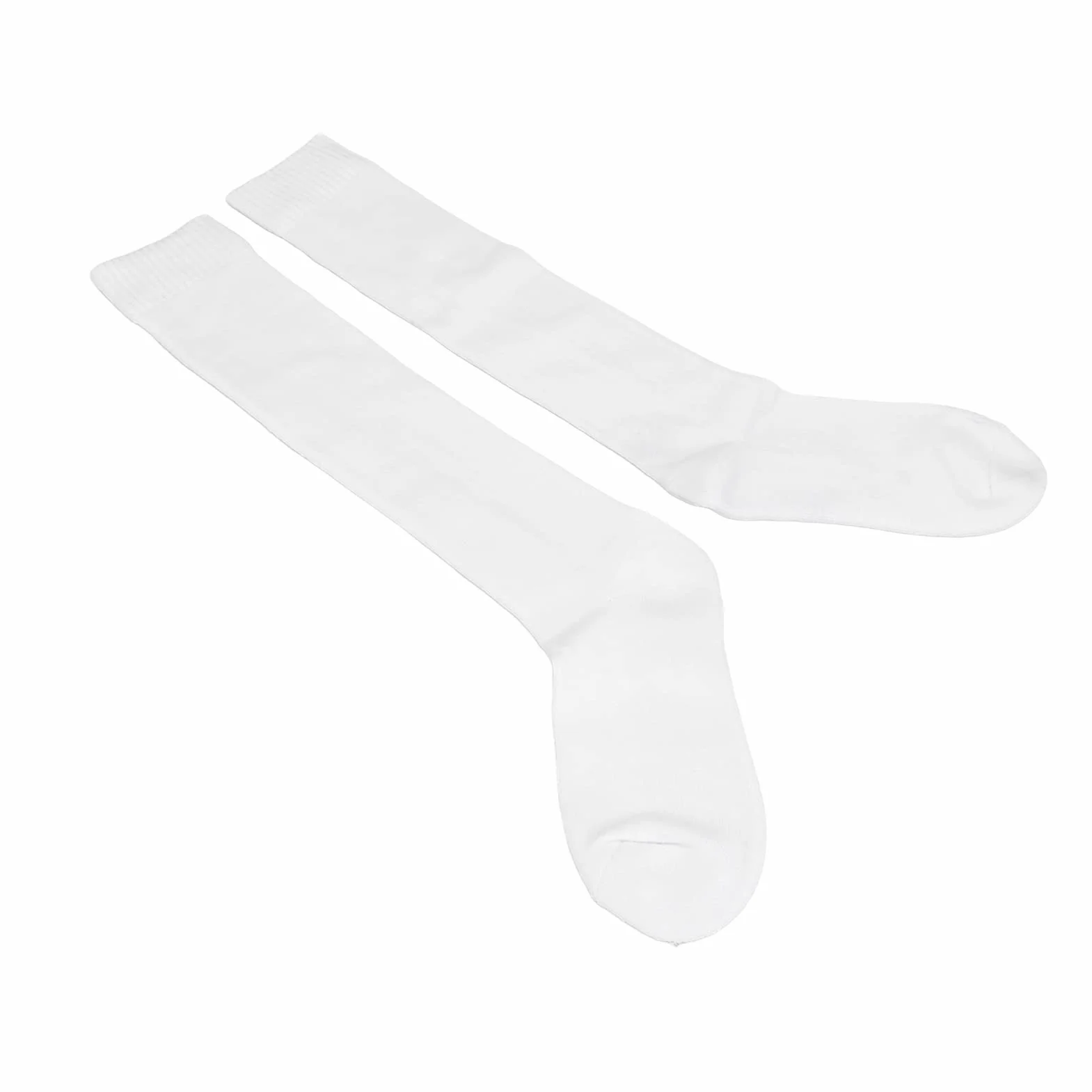 Chaussettes d'escrime Respirantes en Coton Ock Blanches pour Entraînement (M)