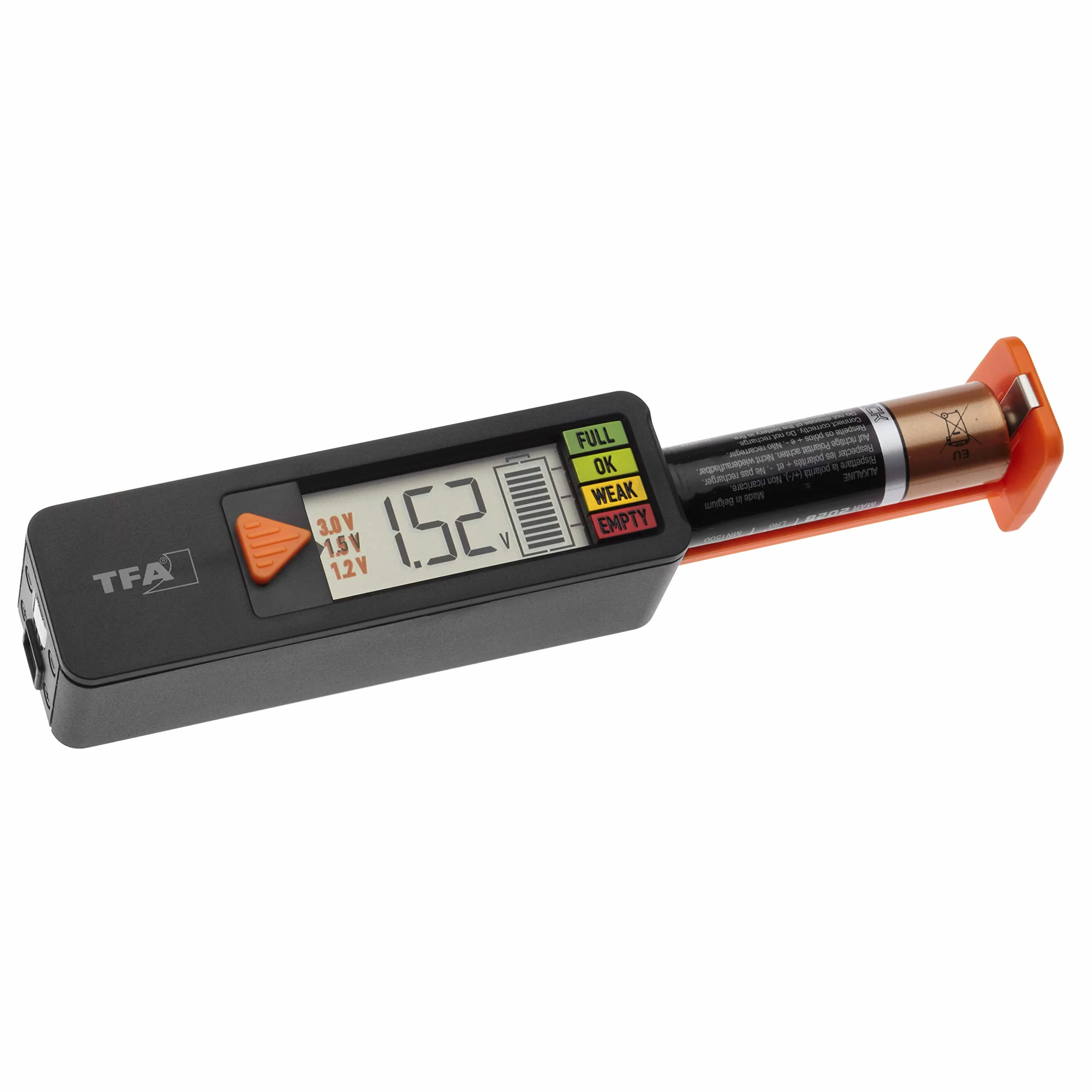 TFA Dostmann BatteryCheck testeur universel piles AAA AA C D 9V
