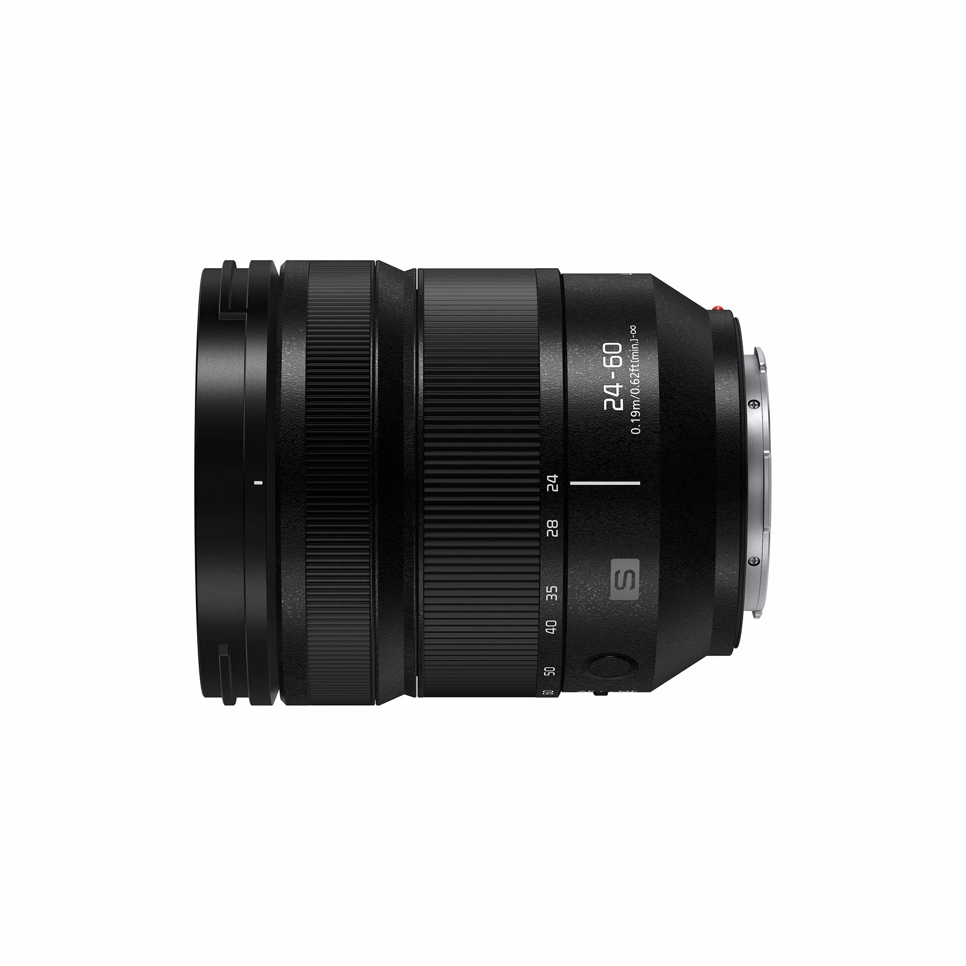 Panasonic Lumix S 24-60mm F2.8 Objectif Plein Format S-R2460 Grand Angle Tropicalisé Noir Monture L