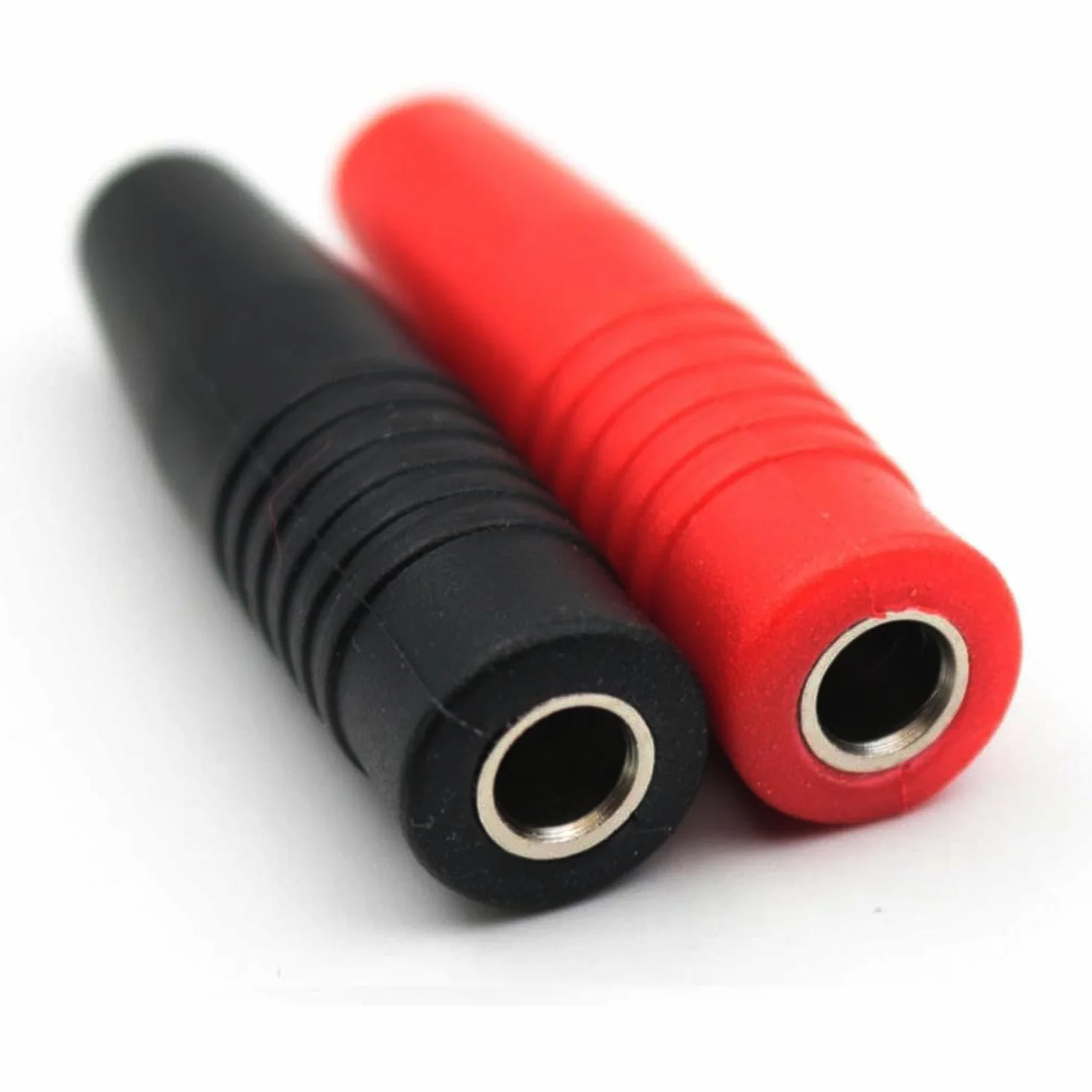 RUNCCI-YUN Lot de 10 fiches banane femelles isolées souder fiche banane 4mm femelles pour connecteur banane mâle non isolé