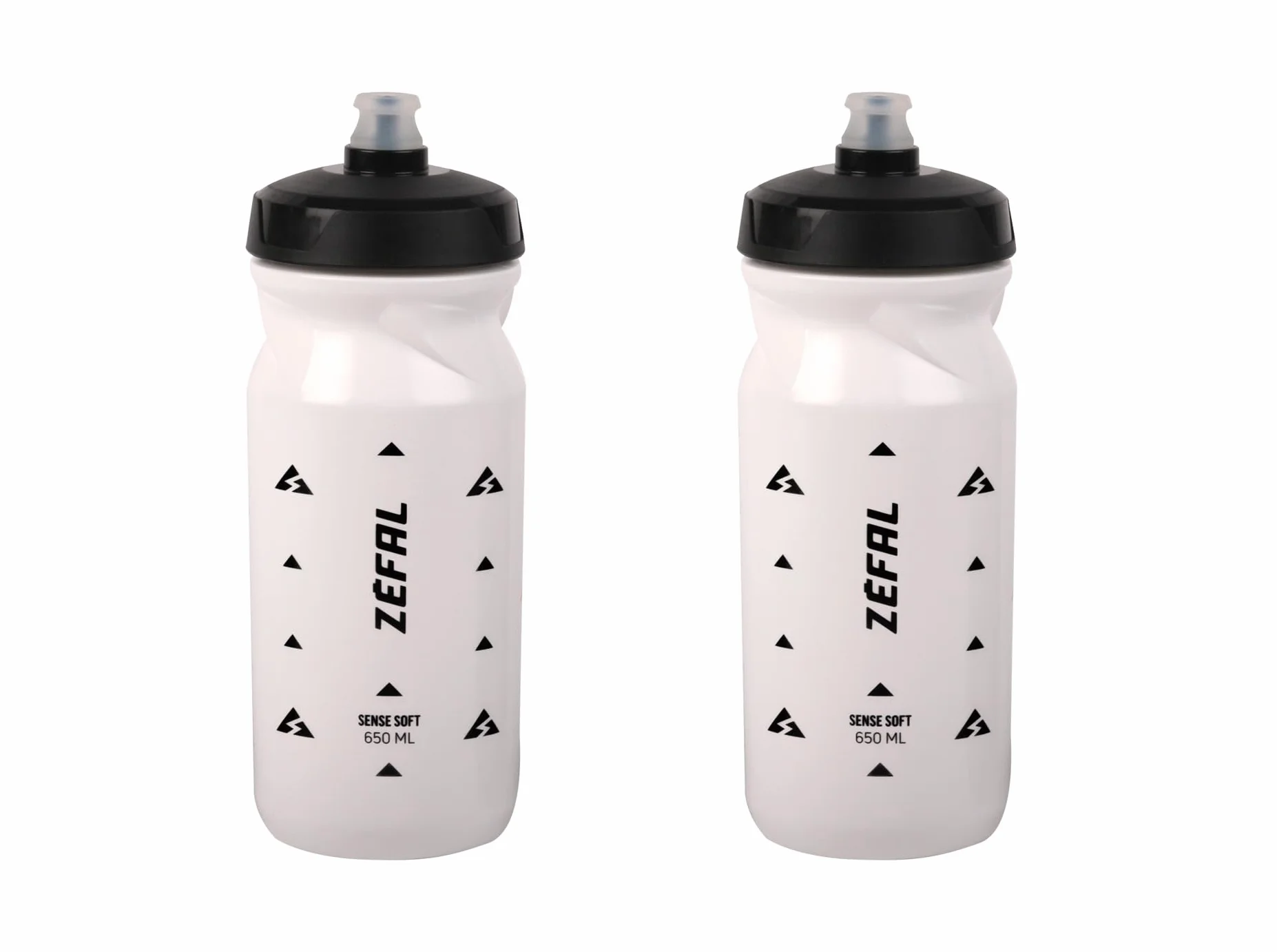ZEFAL Bidon Velo et VTT Lot de Deux 650 ml Souple Sans BPA