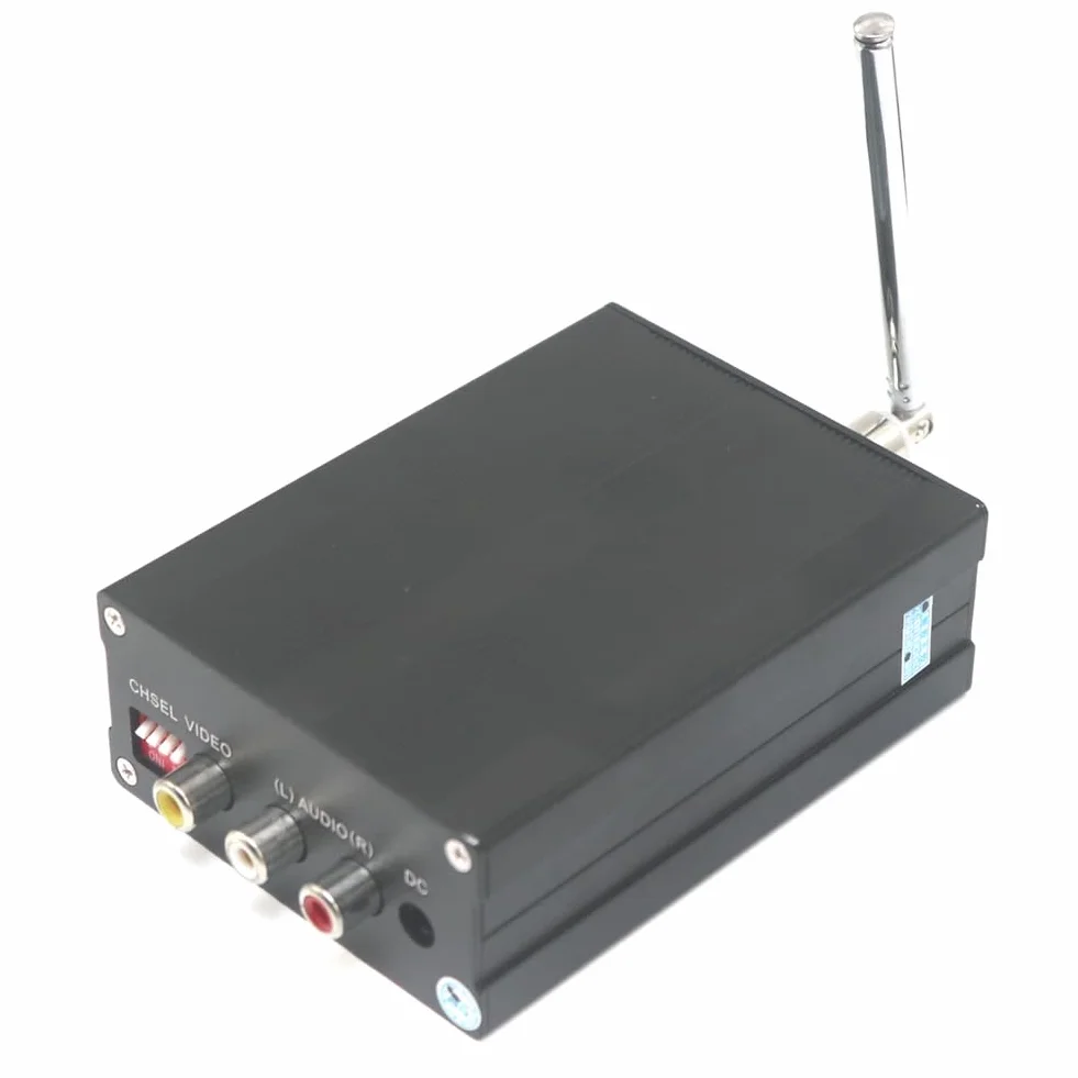 Émetteur de signal TV 16 canaux, émetteur TV vidéo UHF sans fil, décodeur pour la transmission TV, format AV vers UHF TV PAL-D, pièces de rechange