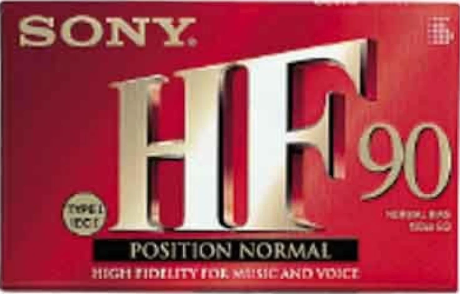 Sony HF Cassette Audio 90 minut