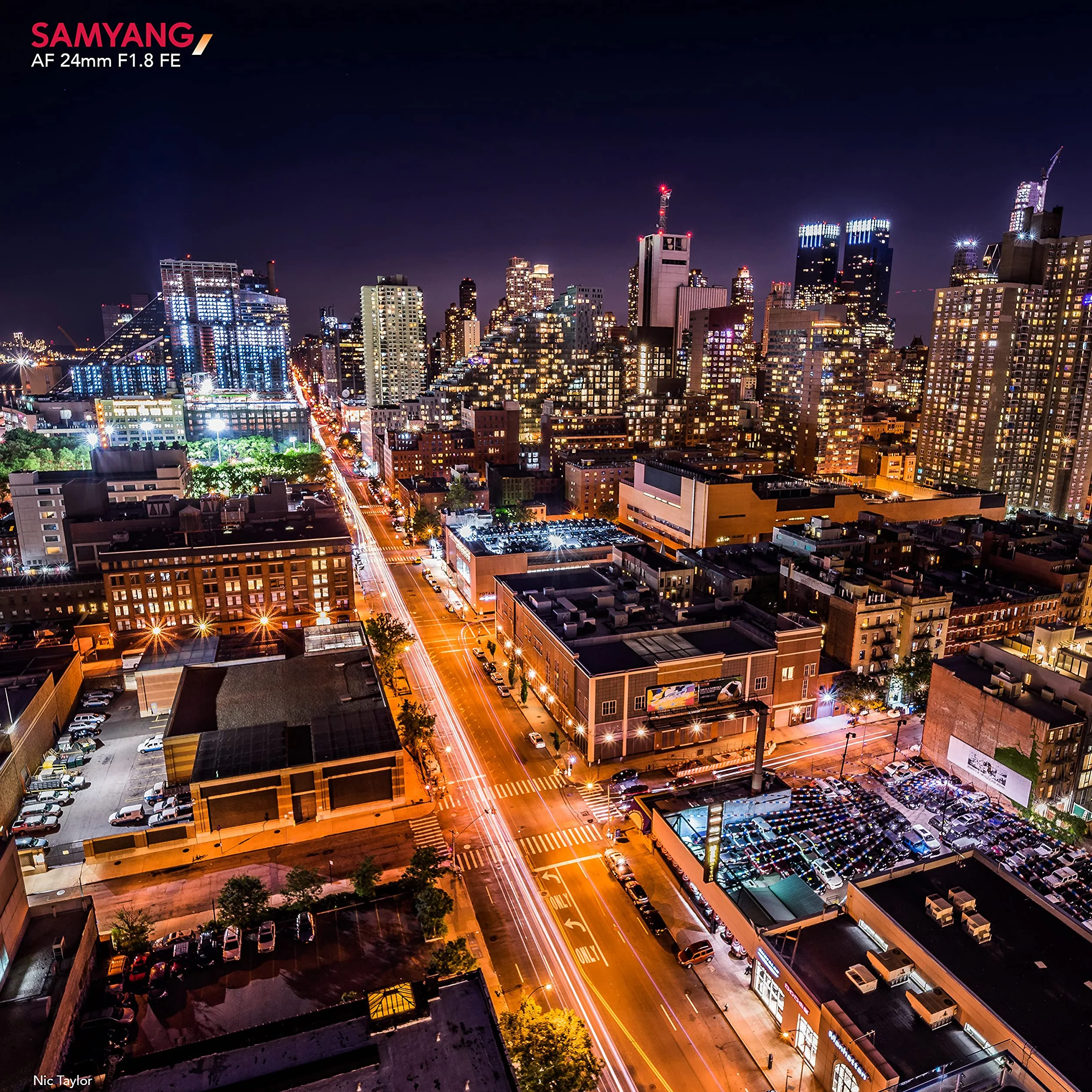 Samyang AF 24 mm F1.8 Sony FE Objectif grand angle autofocus plein format APS-C pour Sony E-Mount