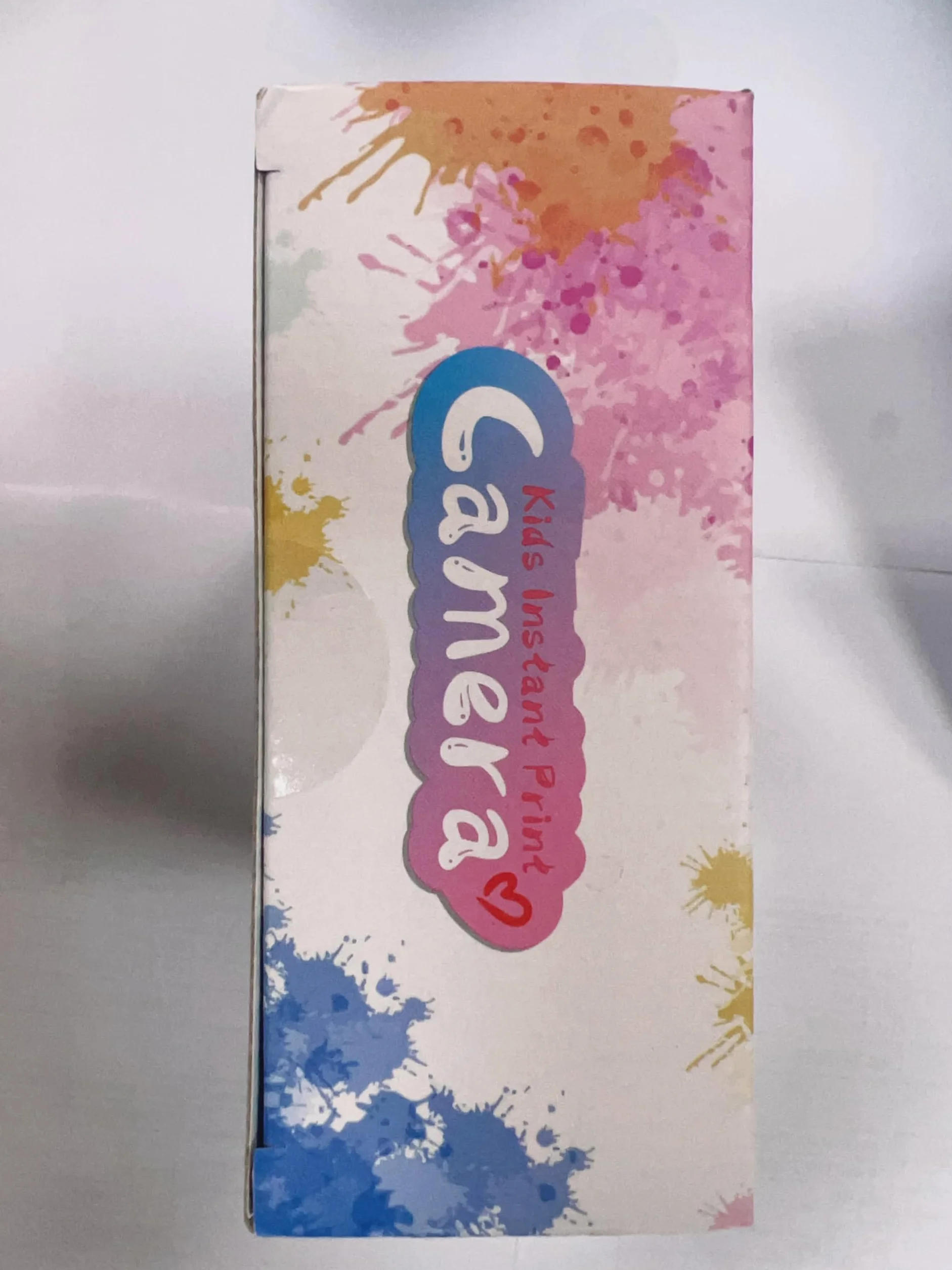 Caméra Enfants Appareil Photo Enfants à Impression Instantanée 2,4'' 1080P écran Appareil Photo Numérique pour Enfants 32GB SD Carte, Stylo 5 Couleurs Cadeaux pour Garçon et Fille Rose