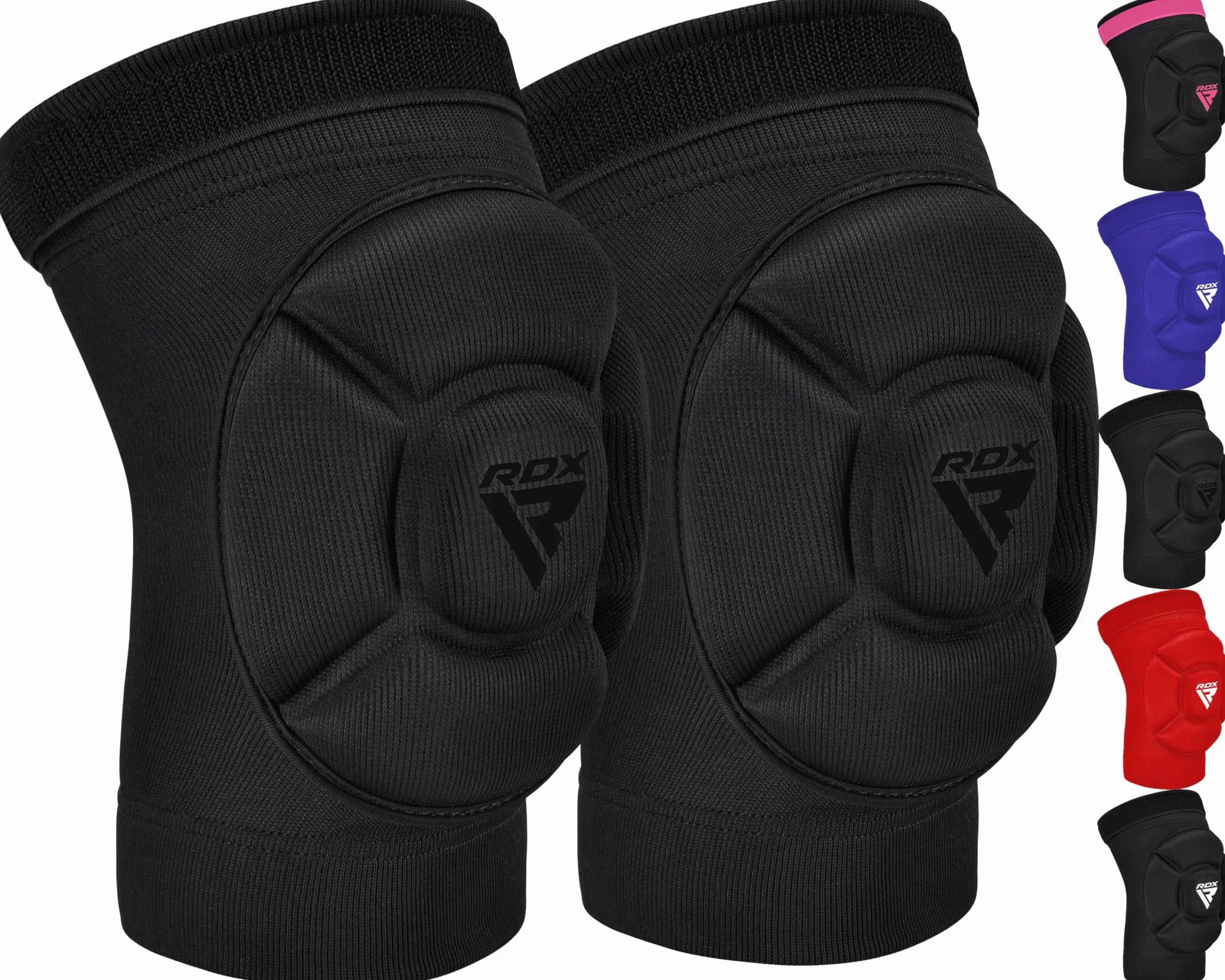 RDX Genouillères MMA Kickboxing Antidérapant Réglable Protection Mousse Grappin Cage Sports