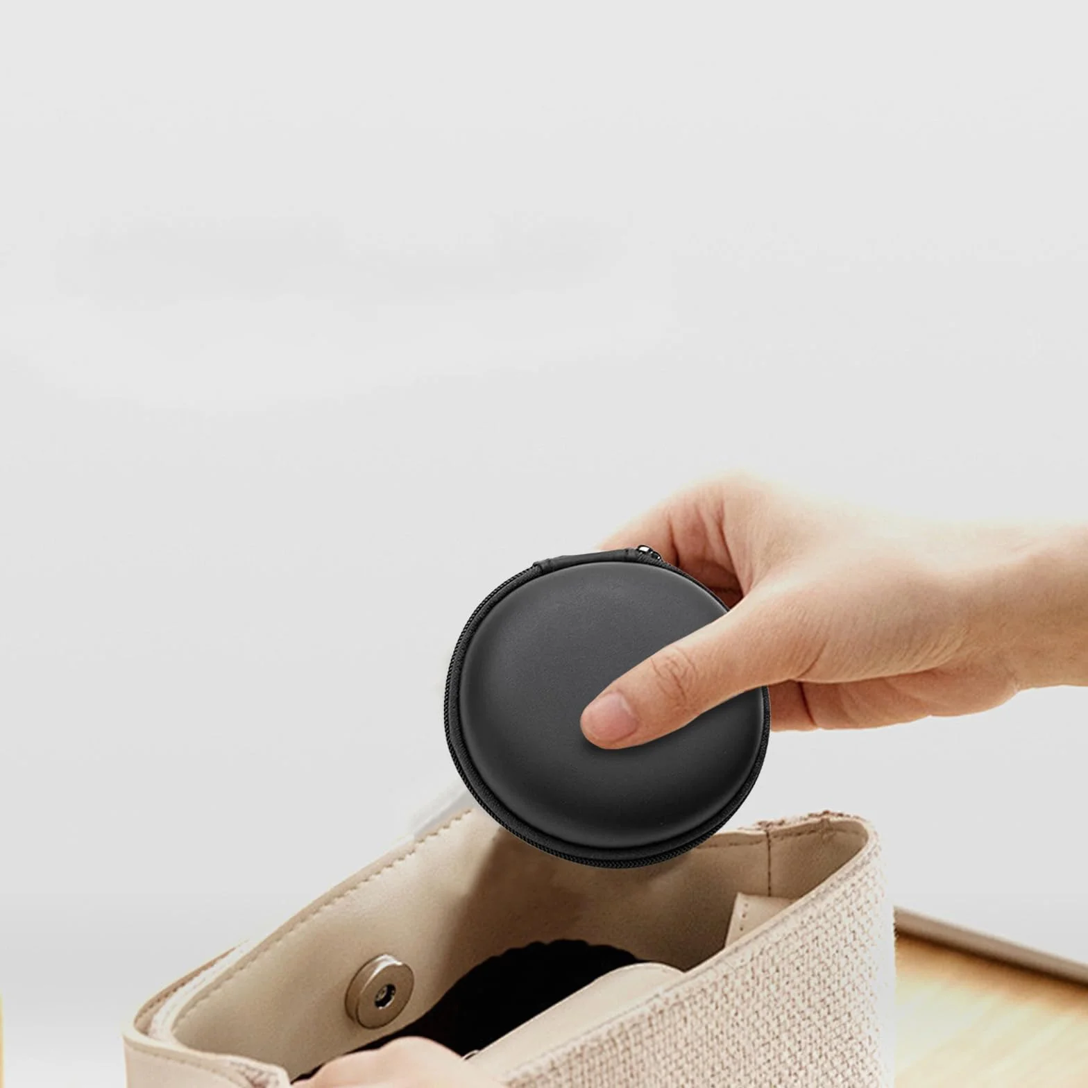 MAS CARNEY Étui pour écouteurs intra-auriculaires, AirPods, Bluetooth, MP3, iPod Nano