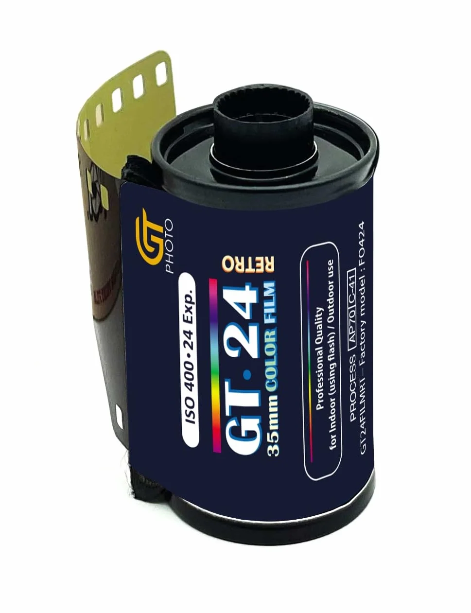 GT PHOTO Pellicule Photo Couleur Retro 35mm - 24 Photos