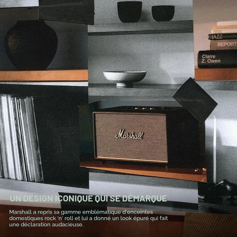 Marshall Stanmore III Haut-Parleur Bluetooth - Noir