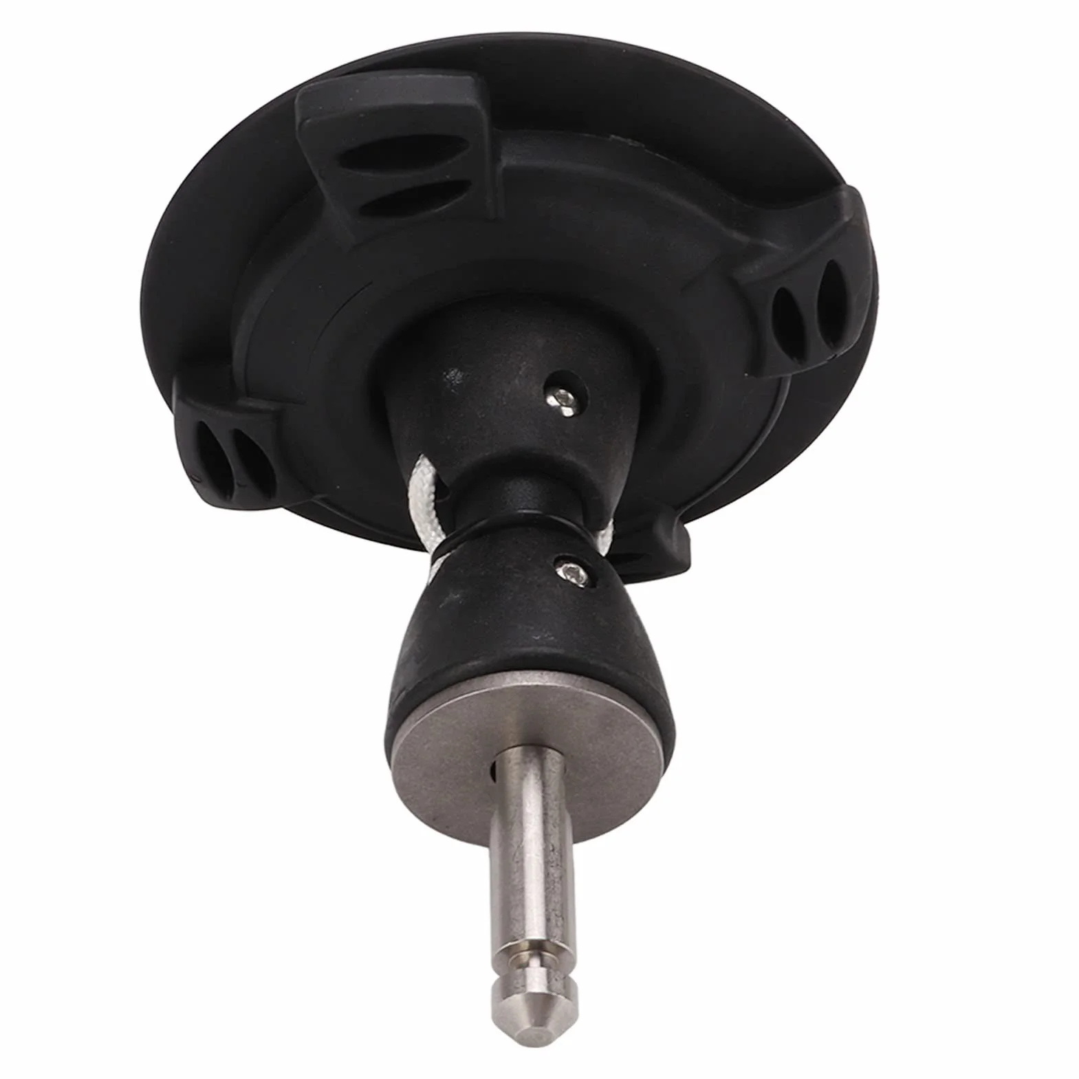Base de mât de Surf Nylon et métal rotative 360° Universelle pour Planche à Voile et Windsurf Support Durable (Noire)