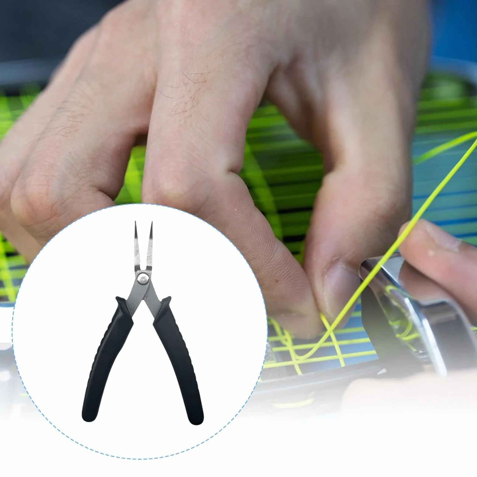 Pince à Corder pour Badminton en Acier Inoxydable, Raquettes Tennis Squash