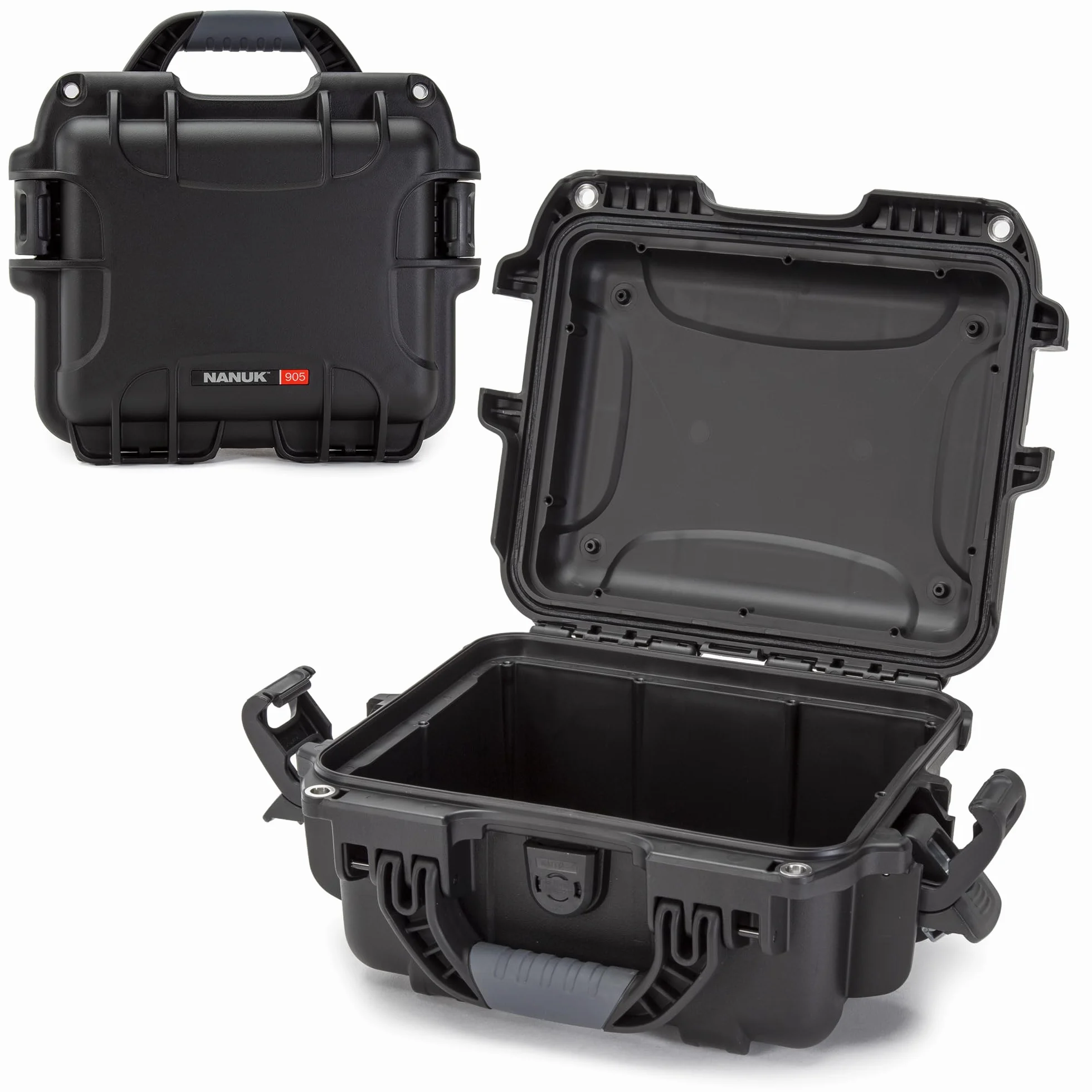 NANUK 905 Valise de Protection étanche pour Appareil Photo Drone 31,75 x 25,65 x 15,24 cm Noir