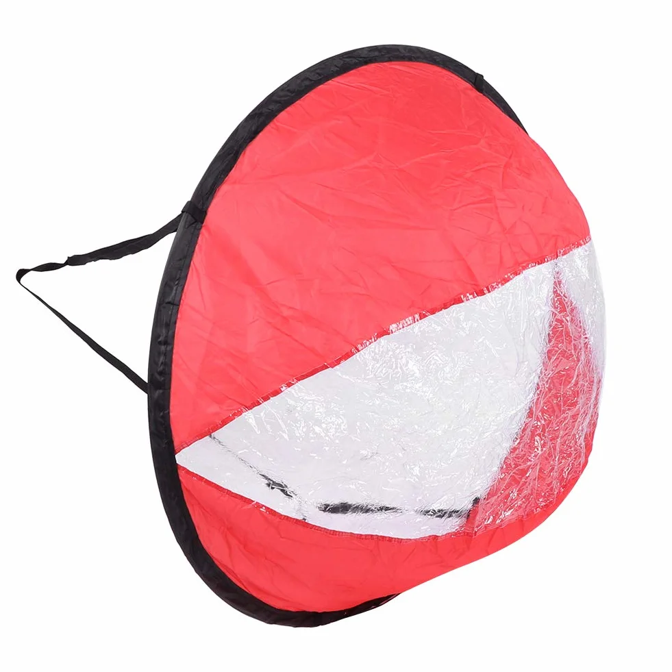 Brrnoo Voile de Vent pour Kayak et Canoë Voile Compacte en Polyester Léger