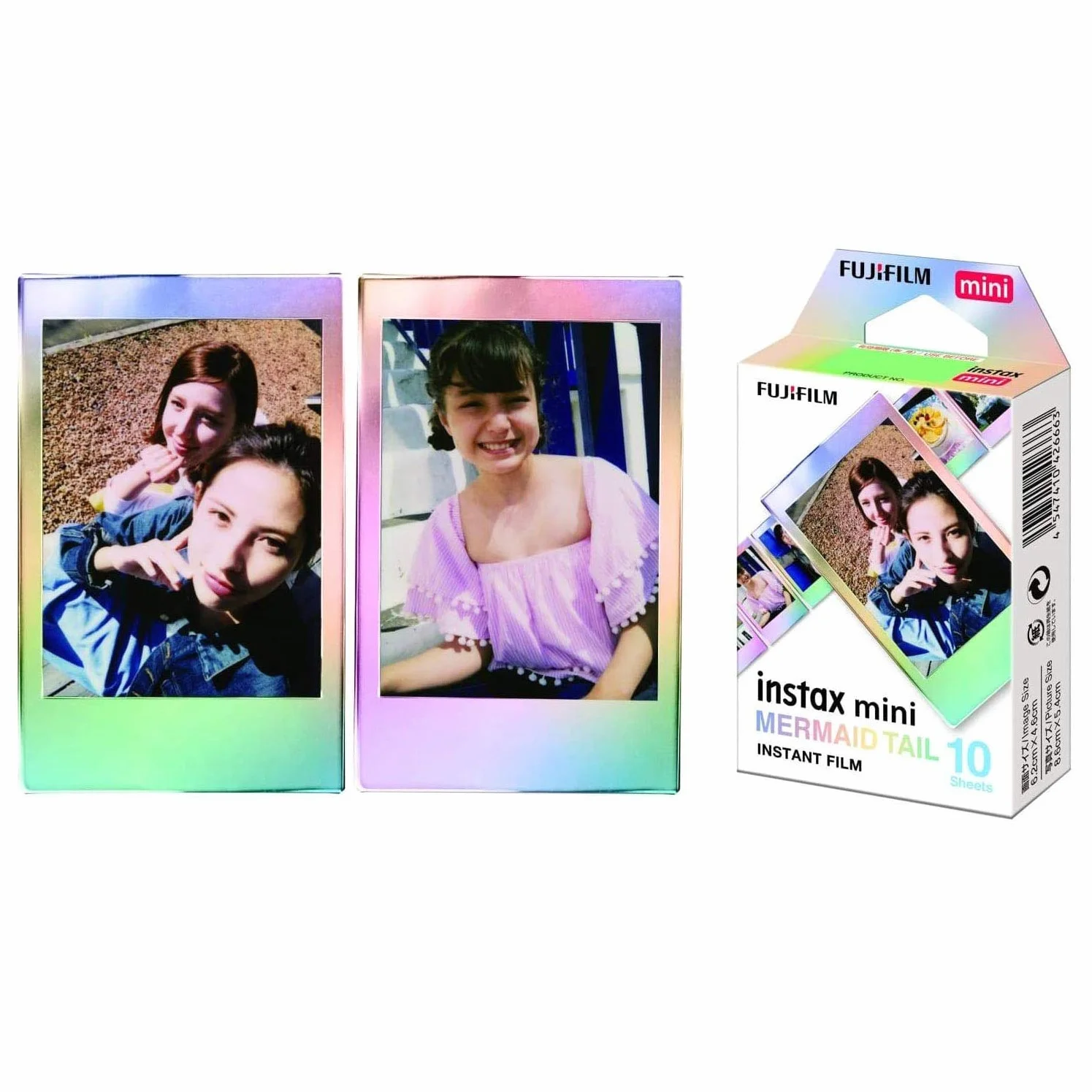 instax Mini Film Mermaid Tail