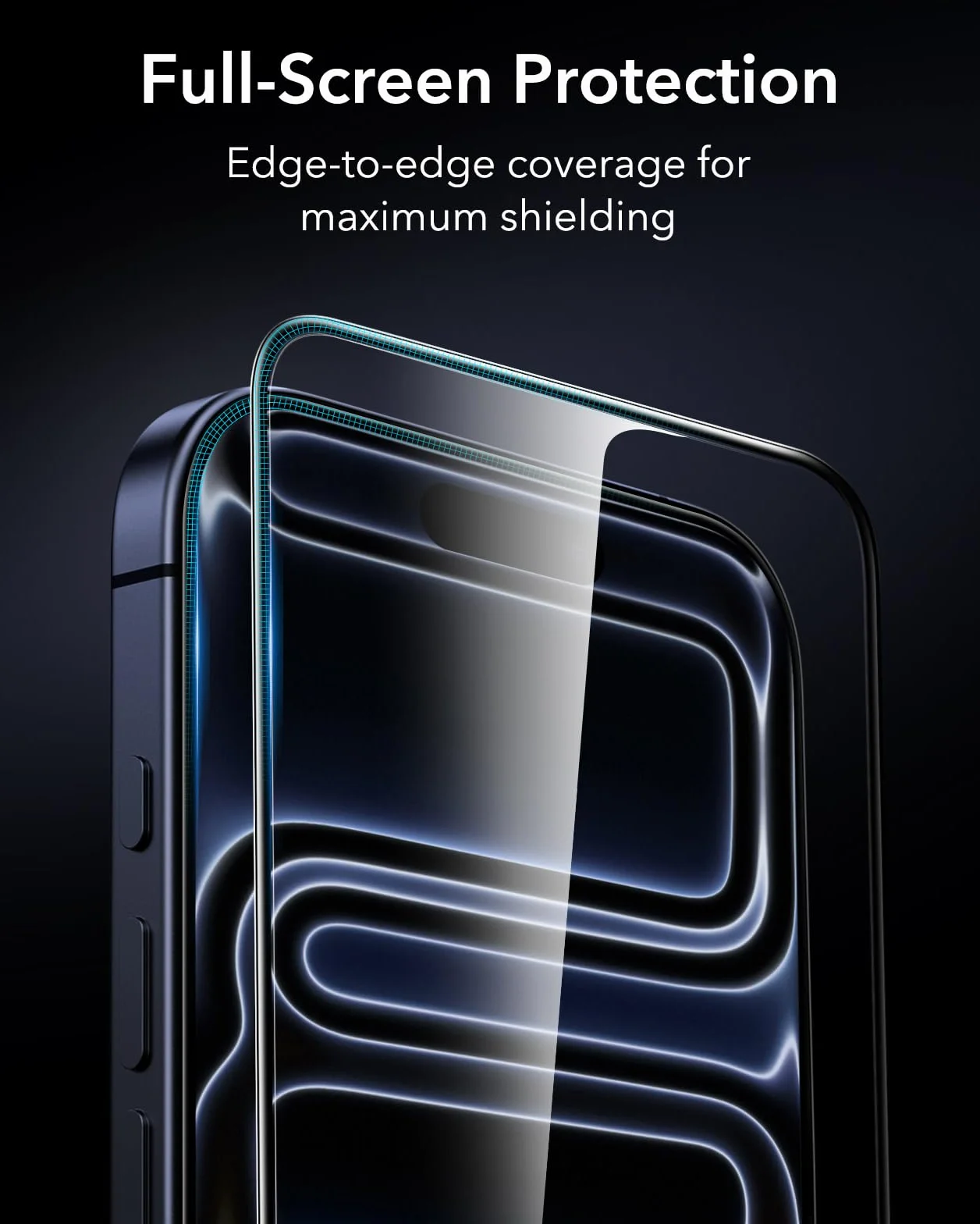 ESR Verre Trempé pour iPhone 17 Pro Max, 9H+ Protections D'écran, Armorite Ultra-résistant de Qualité Militaire, Incassable et très durable, avec Plateau UltraFit Mis à Jour, Lot de 3