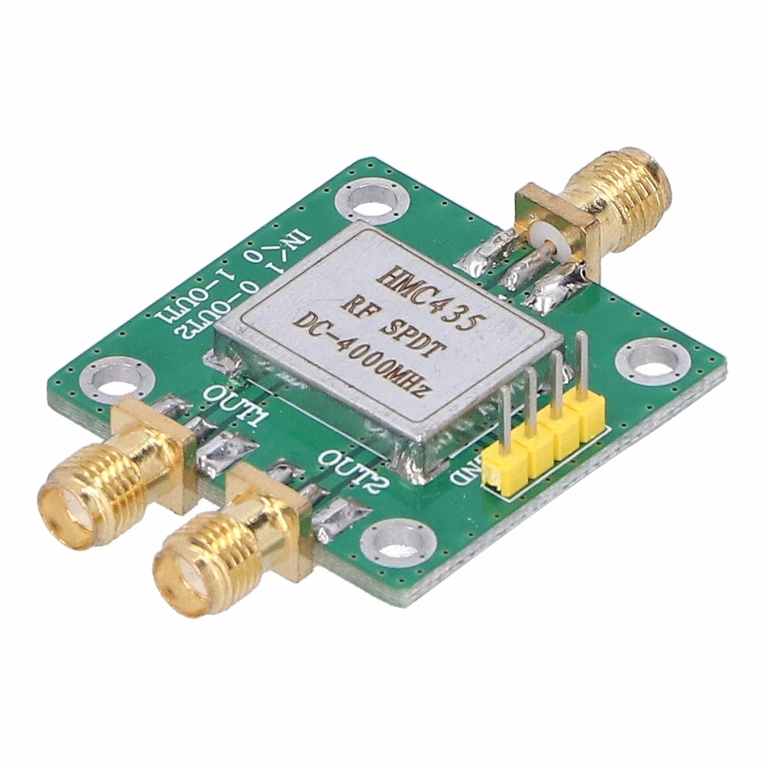 Source de signal RF, commutateur de module de générateur de signal portatif HMC435 F pour une dissipation thermique rapide