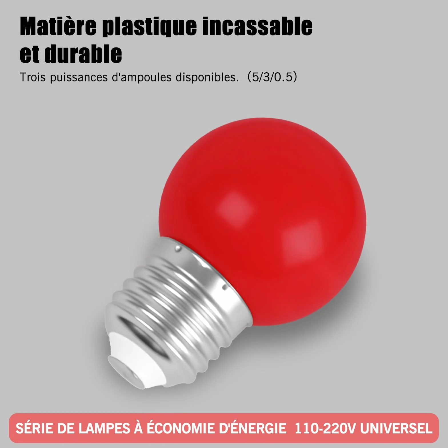 eTone Dunkelkammer SafeLight, Rote LED-Schreibtischlampe mit Clip, 360 Grad einstellbar, geeignet für Die Verarbeitung Von S/W-Film und S/W-Druckpapier (1W)