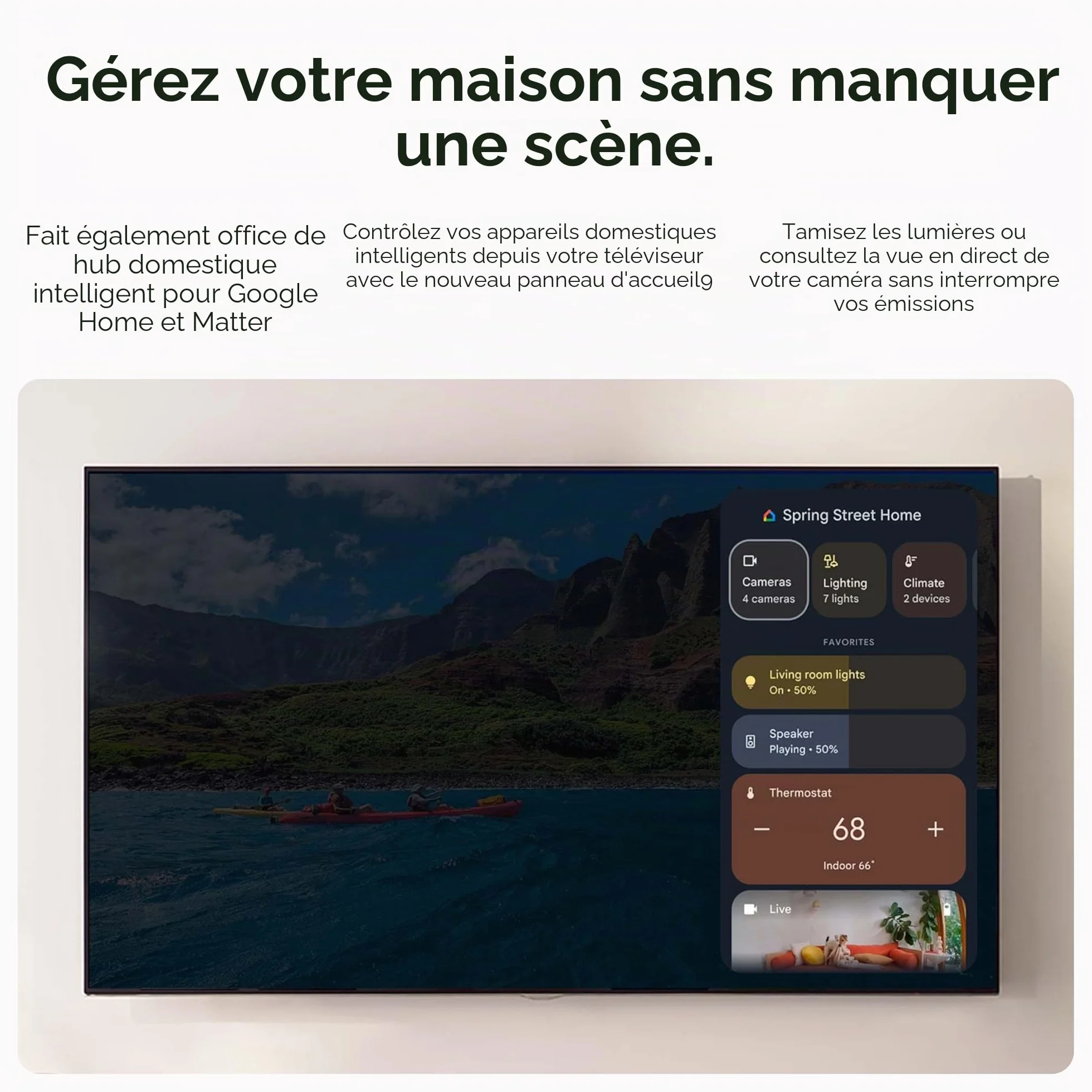 Google Streamer TV 4K - Diffusion Rapide de Divertissement sur Votre téléviseur avec télécommande de Recherche vocale - Regardez des Films, des émissions, des émissions en Direct et Netflix en 4K HDR