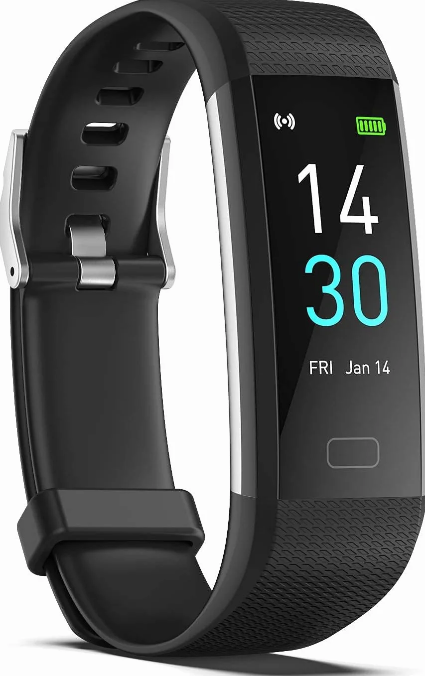 Montre Connectée Femme Homme IP68 Etanche Smartwatch Fitness Tracker Podomètre Fréquence Cardiaque SpO2