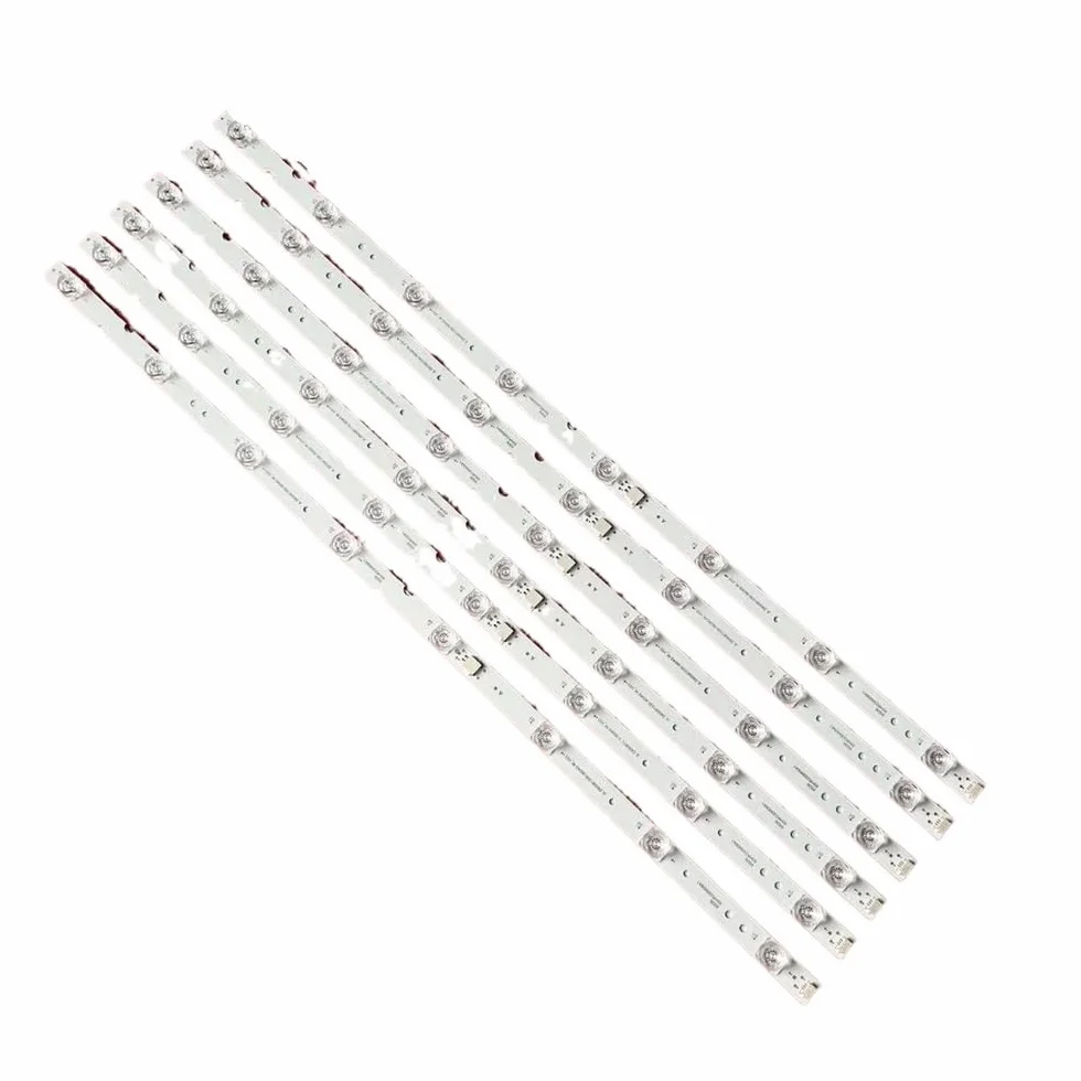 Bande de rétro-éclairage LED pour Falcon 65UF1 65P8USI TV 65P4US 65P4USM 65P735 Thomson 65UD6326 65UD6306 65UD6336 65UD6406 6pcs
