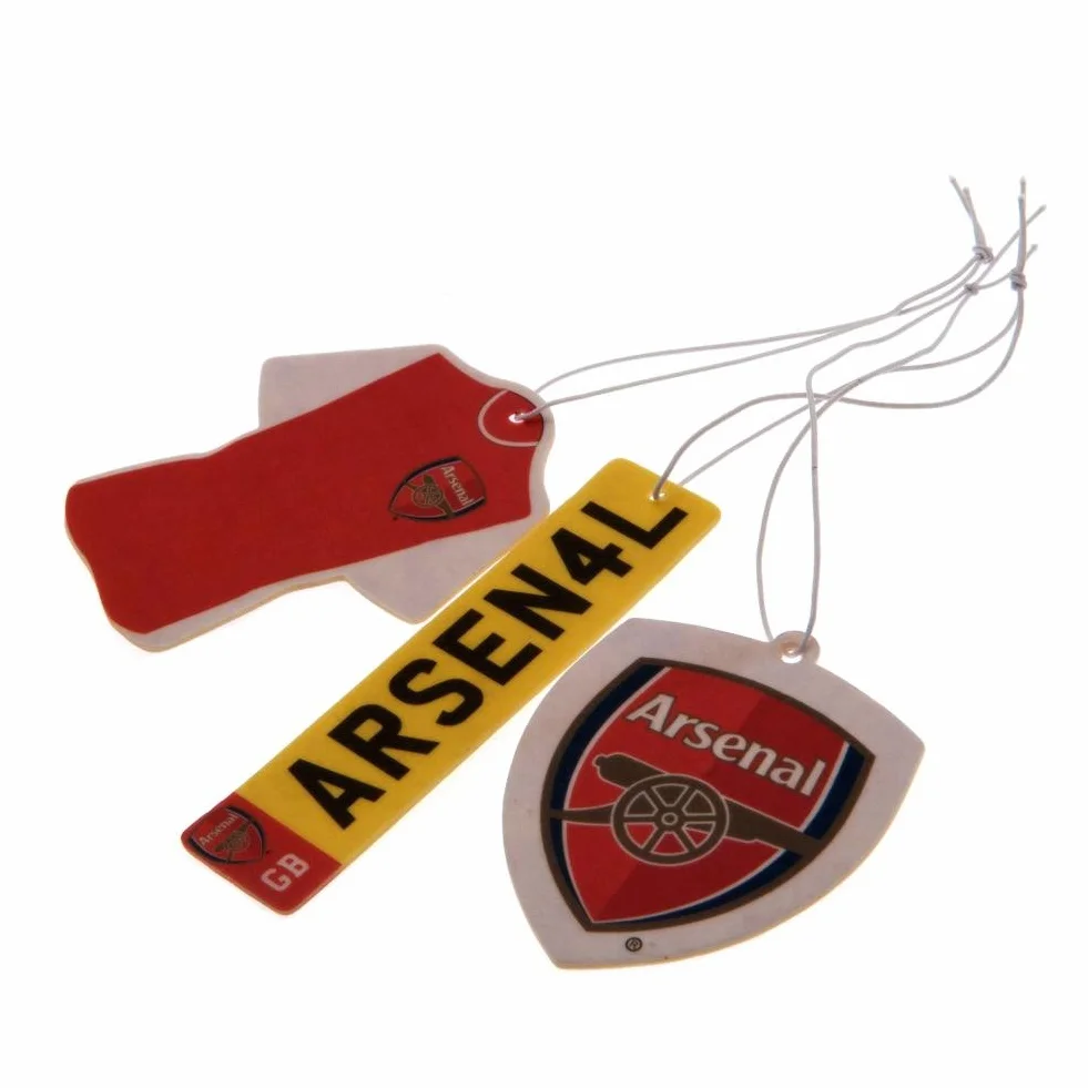 Arsenal FC Désodorisant à suspendre Rouge Blanc Jaune