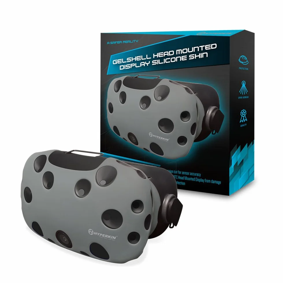 Housse Silicone Gelshell pour HTC Vive - Casque VR - gris