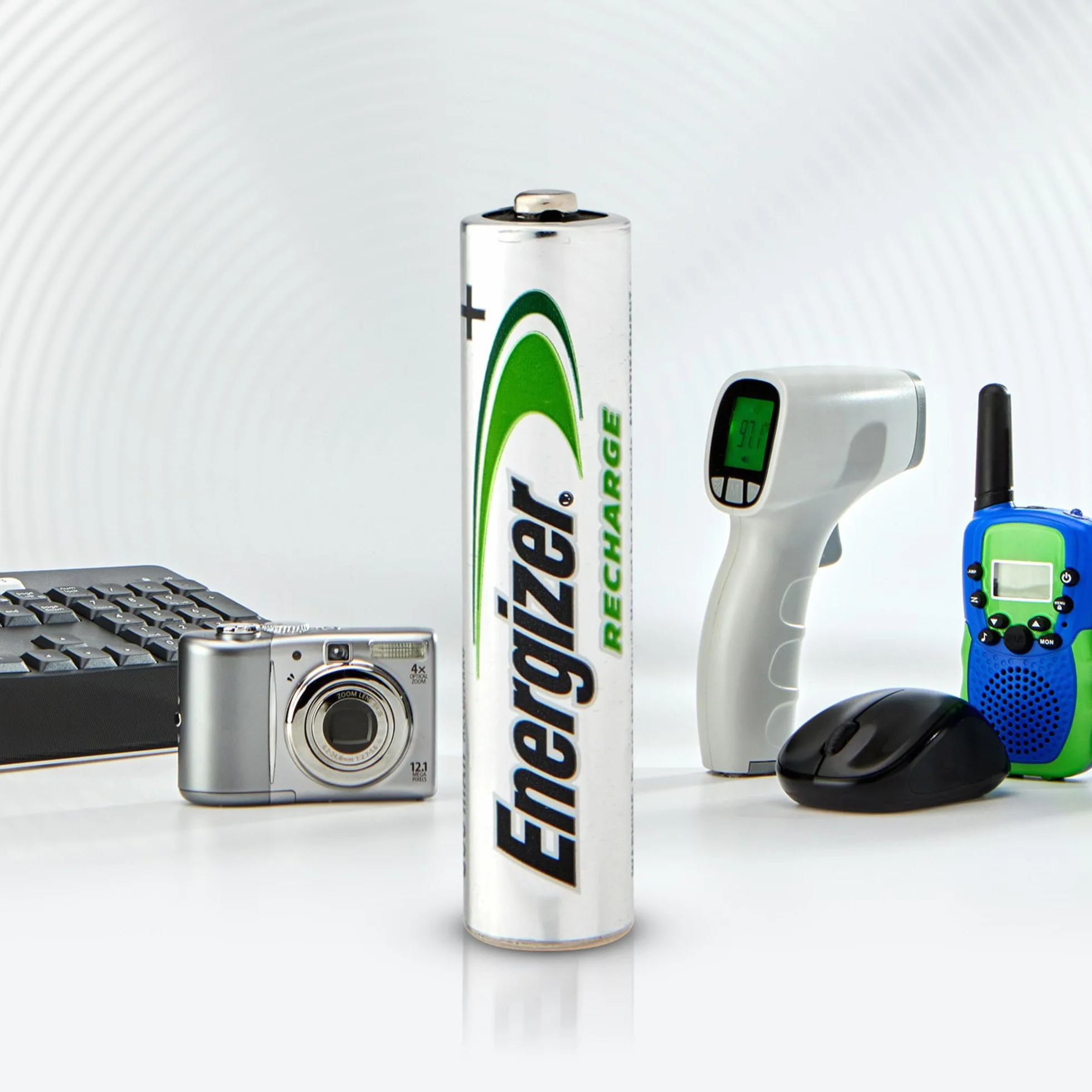 Energizer Recharge Power Plus Piles Rechargeables AA Lot de 4
