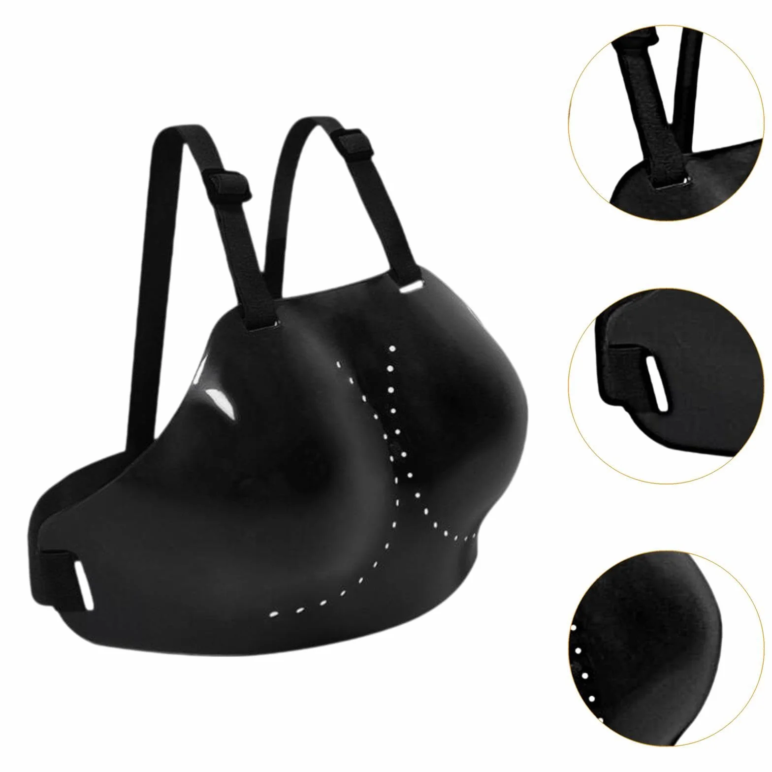 Plastron Fencing Armure de Poitrine Protection Ergonomique en PP Bretelles Ajustables Femmes