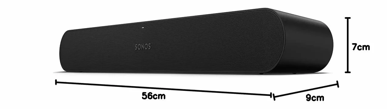 Sonos Ray Barre de Son compacte Noire