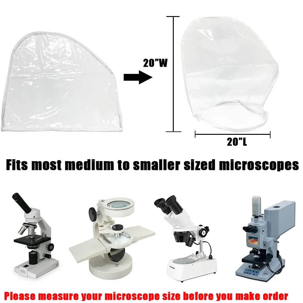Housse Anti-poussière pour Microscope Standard PVC 20" L x 20" W