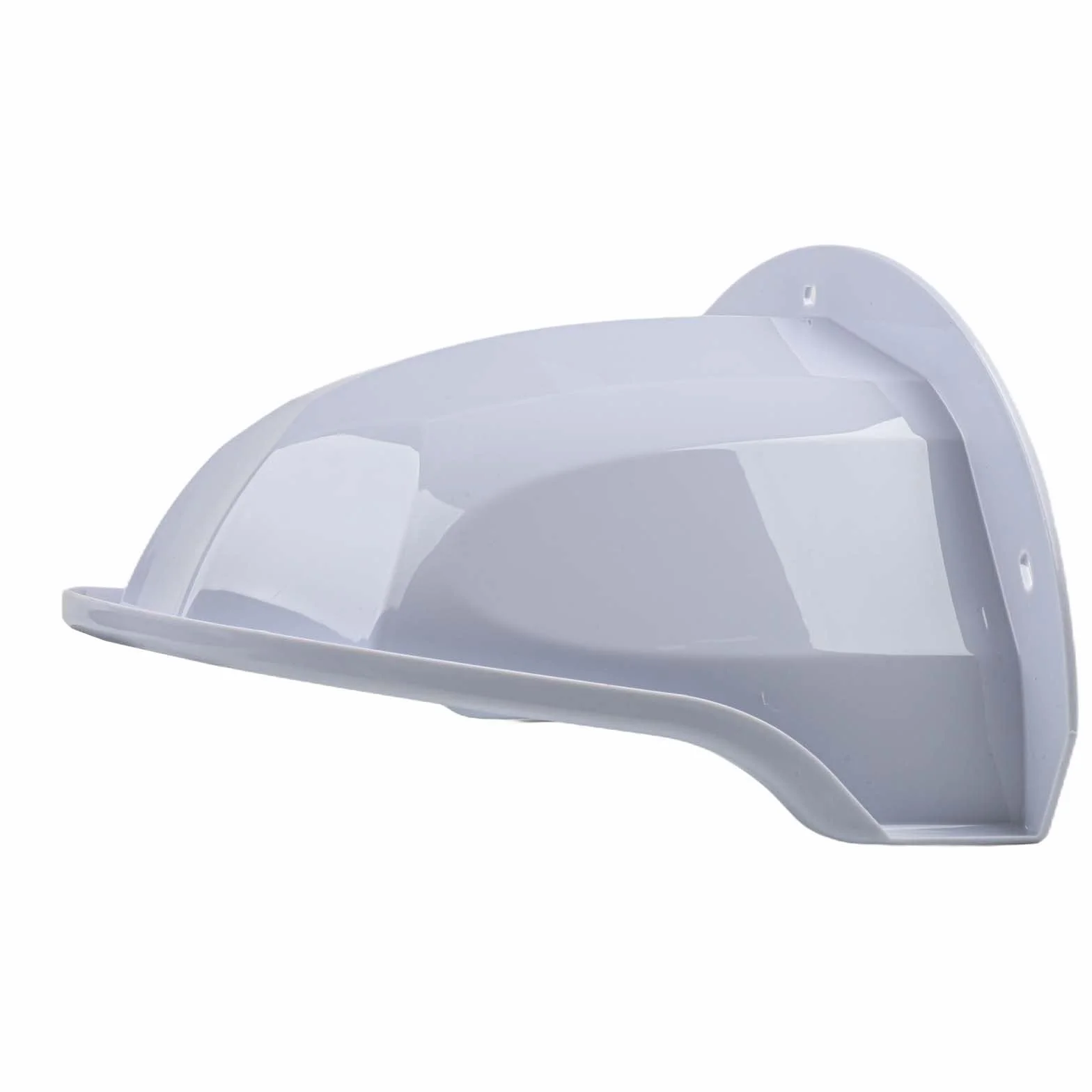 Housse de protection imperméable et résistante aux intempéries en ABS pour caméra de sécurité CCTV Blanc