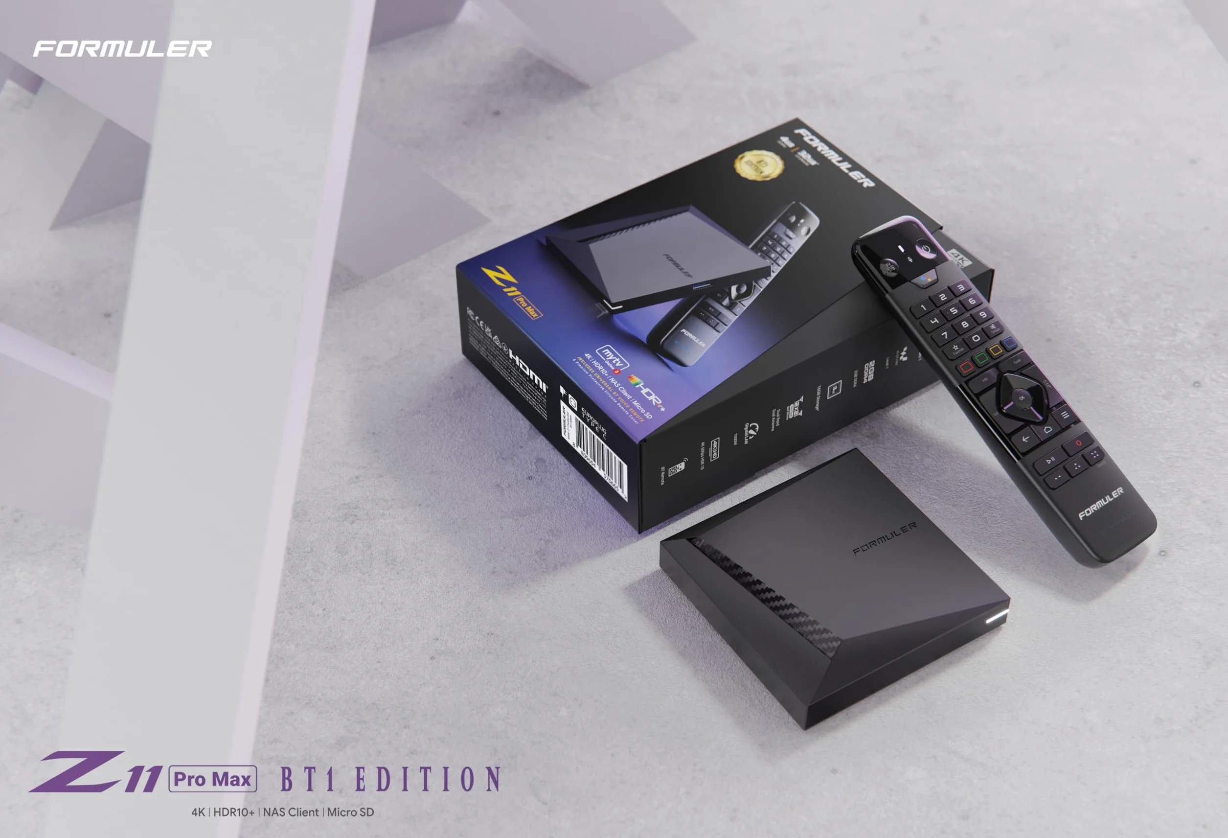 Formuler Z11 Pro Max BT1 2024 4K Android OTT Media Streamer