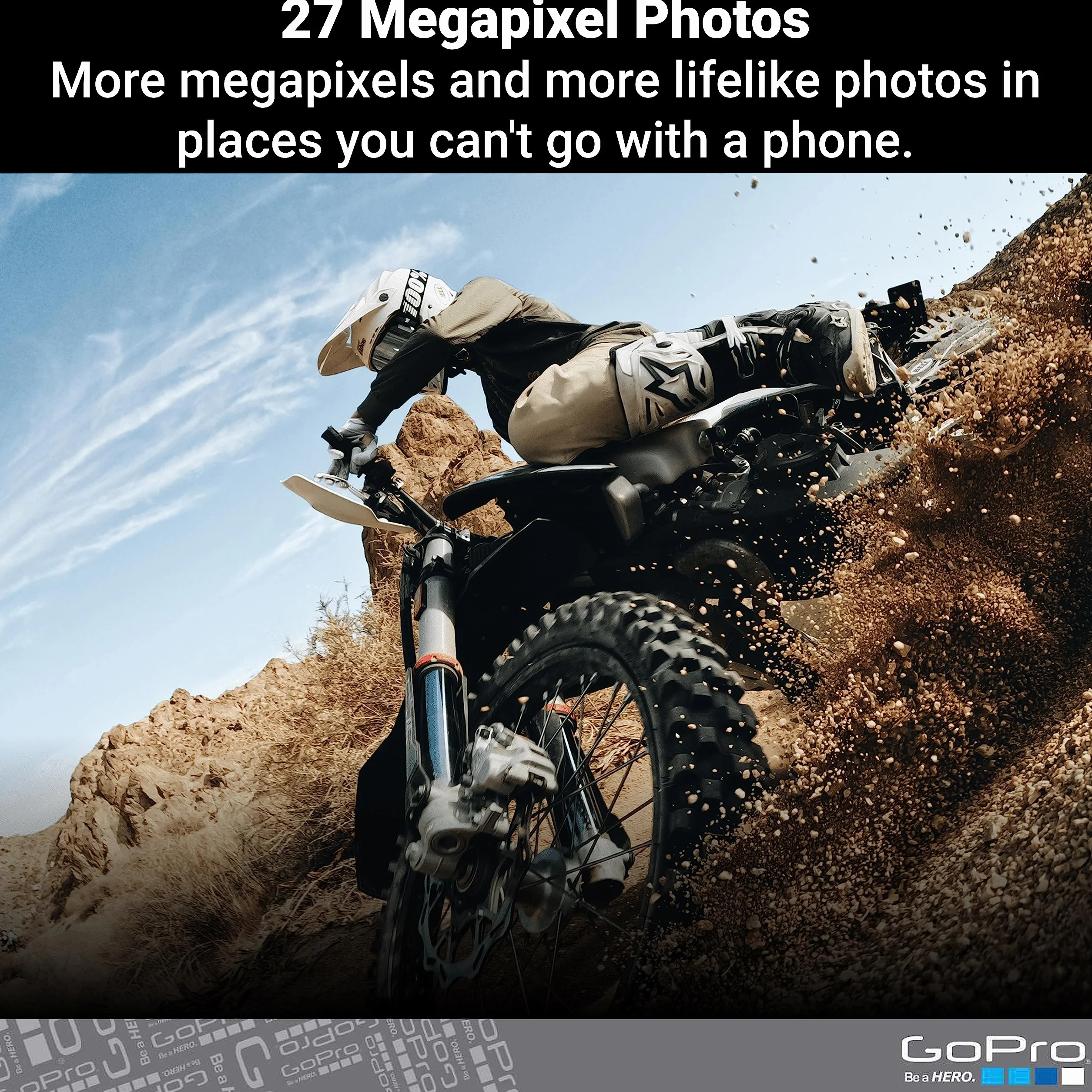 GoPro HERO11 Black - Emballage E-Commerce - Caméra d'action étanche avec vidéo Ultra HD 5,3K60, photos 27MP, capteur d'image de 1/1,9 pouces, Live-Streaming, Webcam, Stabilisation (Reconditionné)